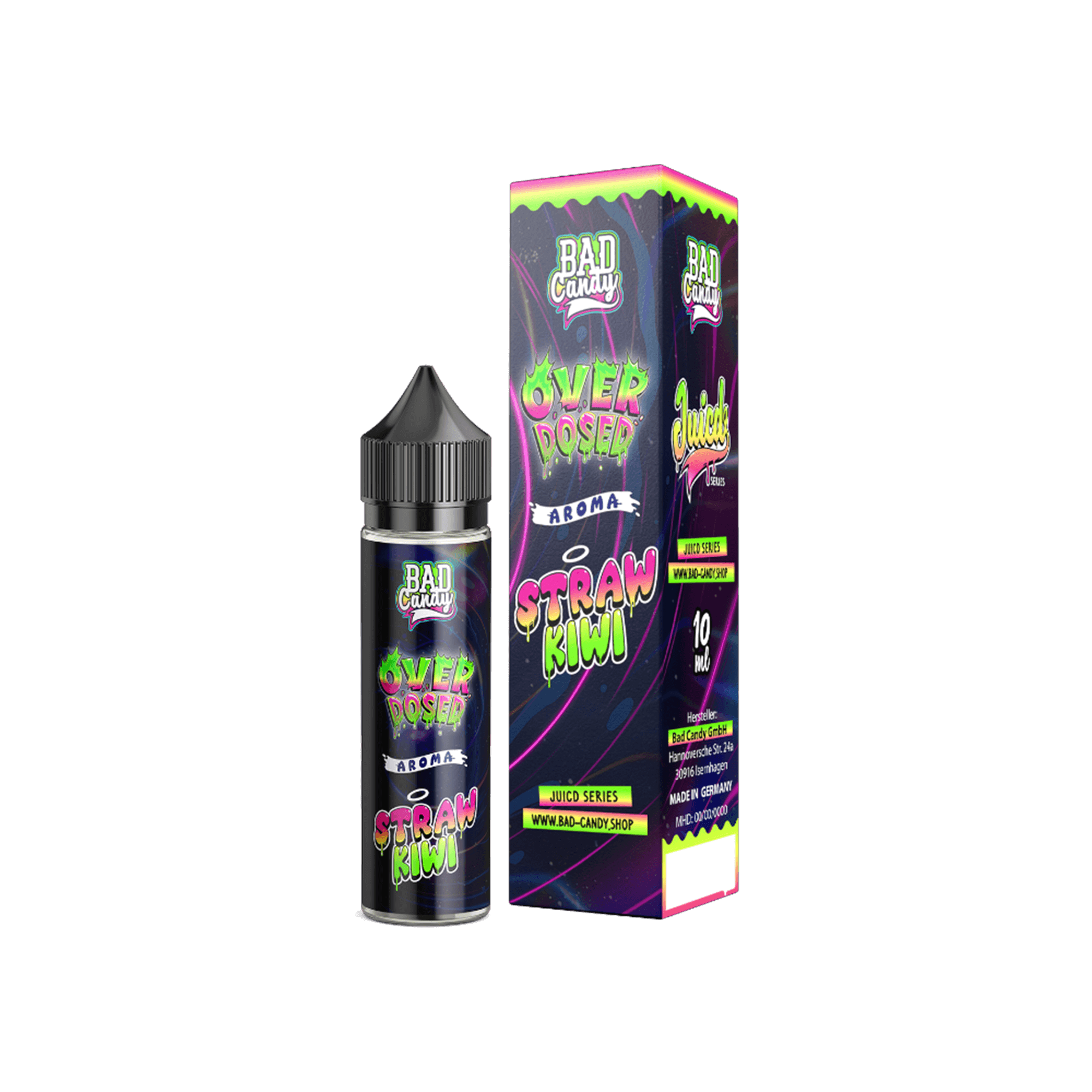 Bad Candy Juicd Overdosed Straw Kiwi 10 ml Aroma