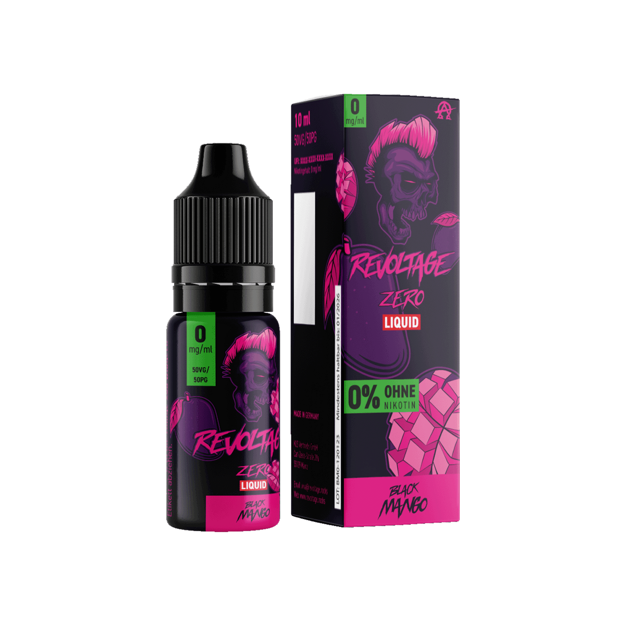 Revoltage Black Mango 10 ml Hybrid Nikotinsalz Liquid