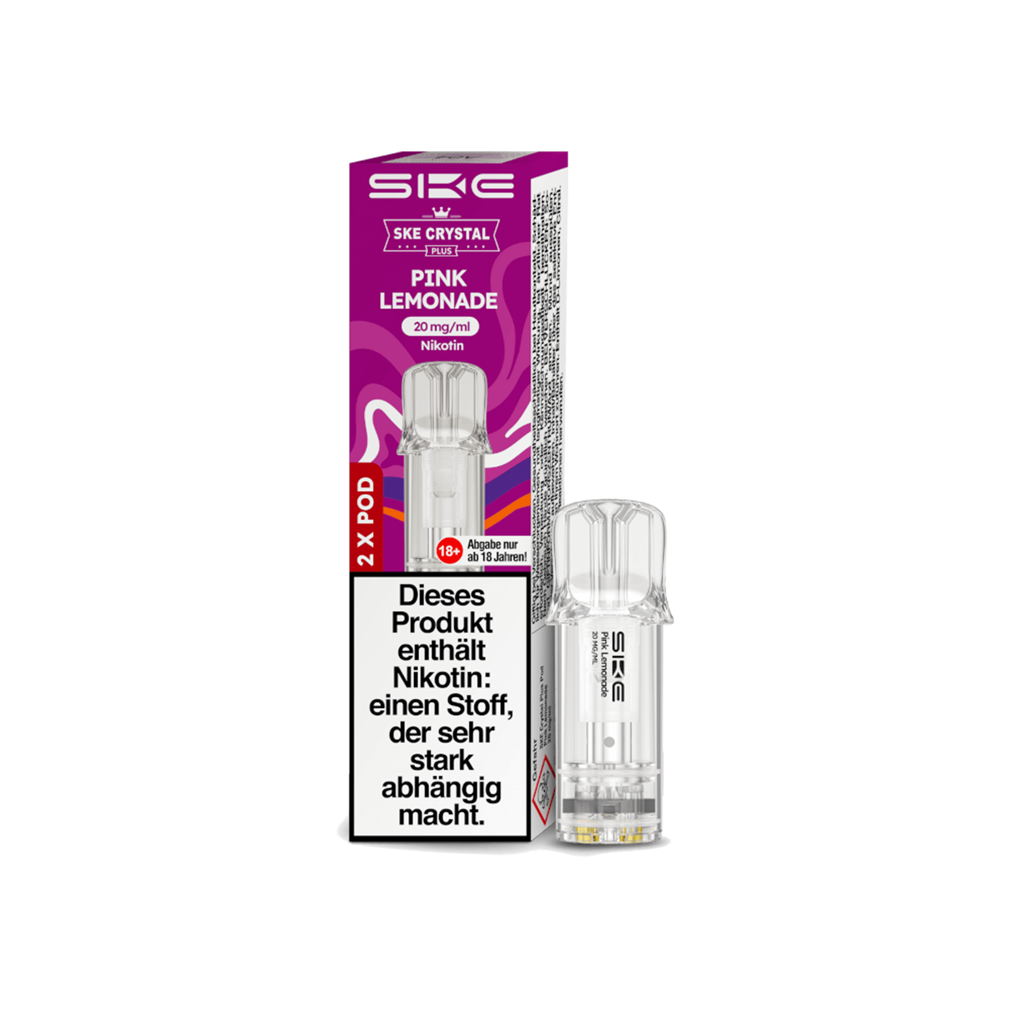 SKE Crystal Plus Pods Pink Lemonade 20 mg