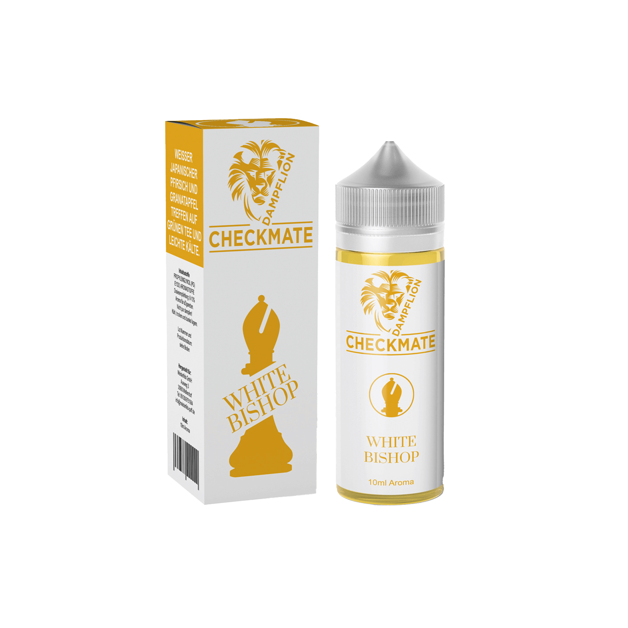 Dampflion Checkmate White Bishop 10 ml Aroma