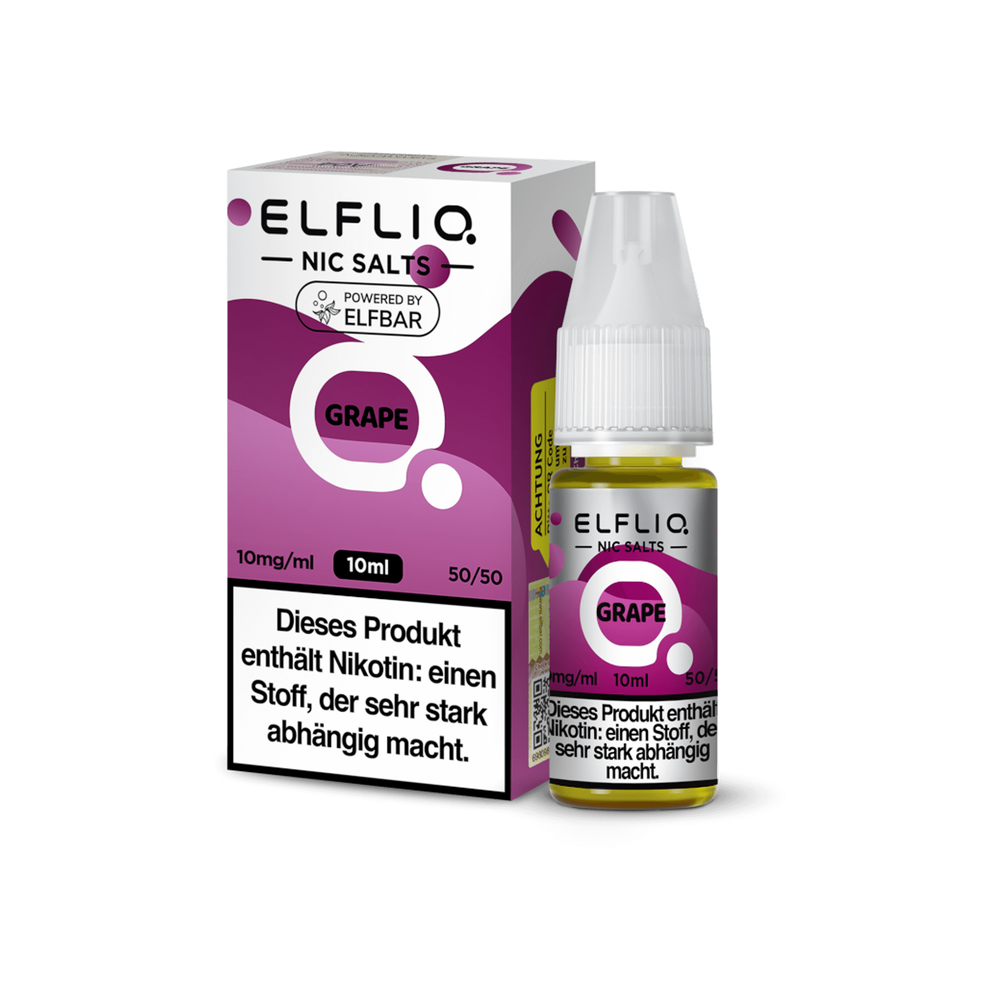 Elfliq Grape Nikotinsalz Liquid 10 ml
