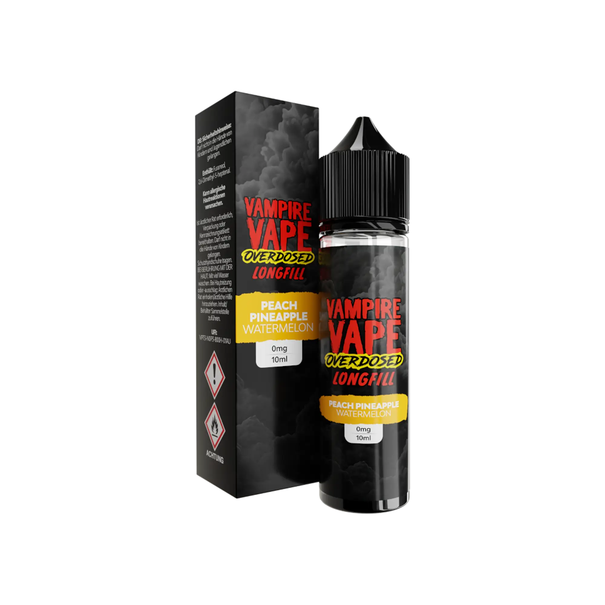 Vampire Vape Overdosed Passionfruit Peach Lemon 10 ml Longfill
