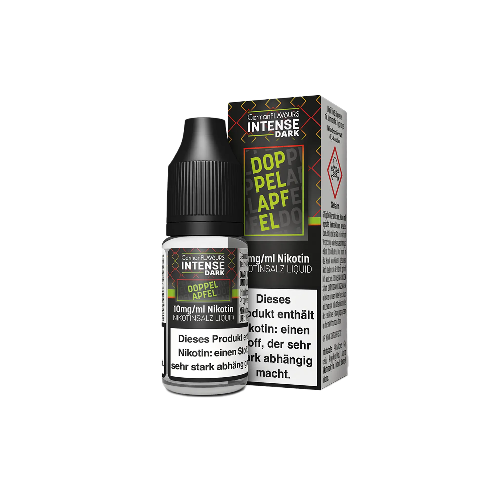 Intense Dark Doppelapfel 10 ml Nikotinsalz Liquid