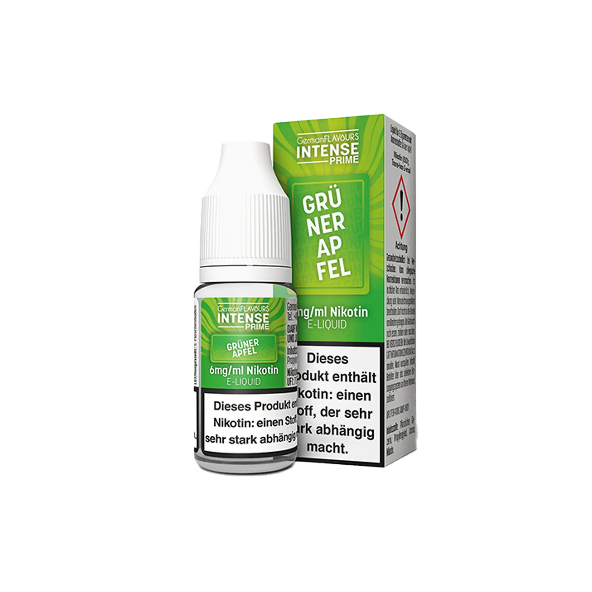 Intense Prime Grüner Apfel 10 ml Liquid
