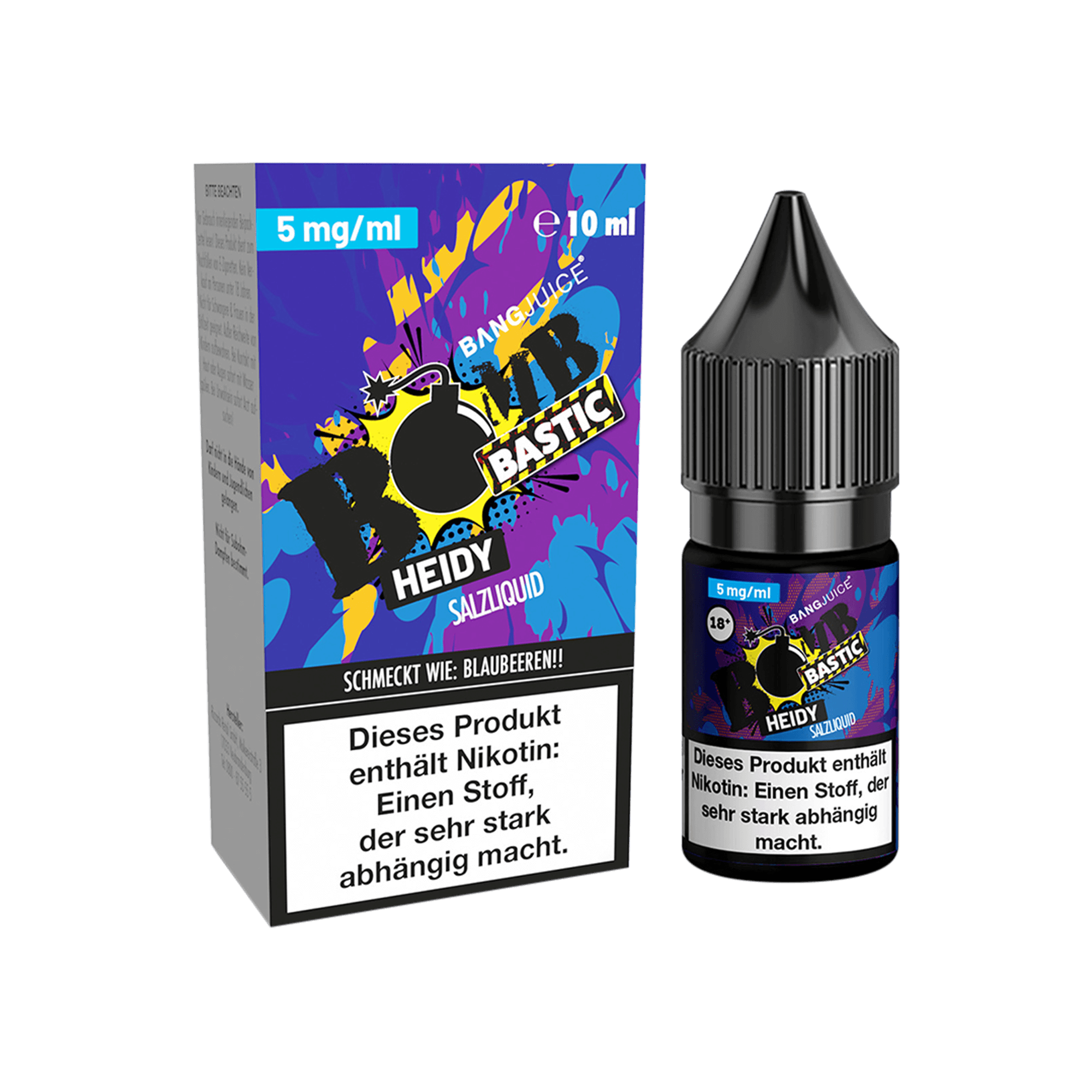 Bang Juice Bombbastic Heidy 10 ml Nikotinsalz Liquid