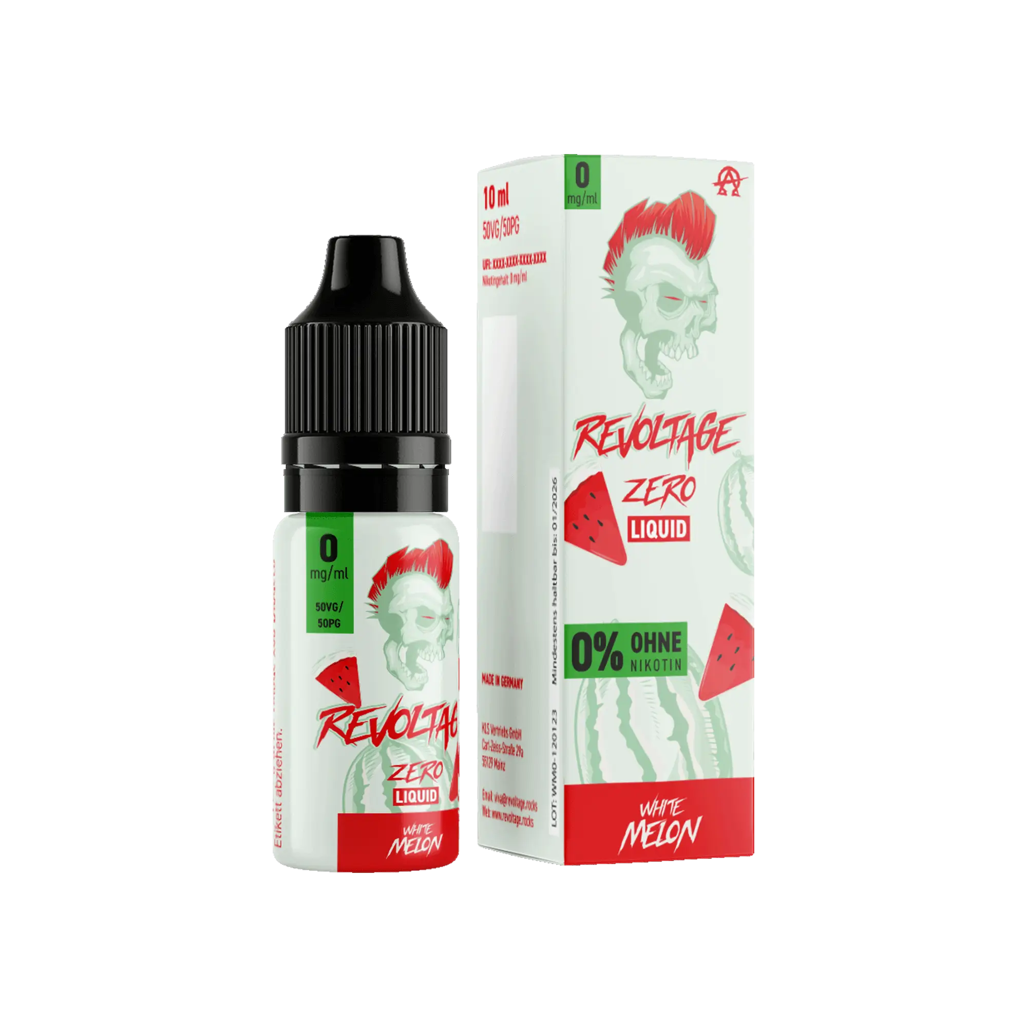 Revoltage White Melon 10 ml Hybrid Nikotinsalz Liquid