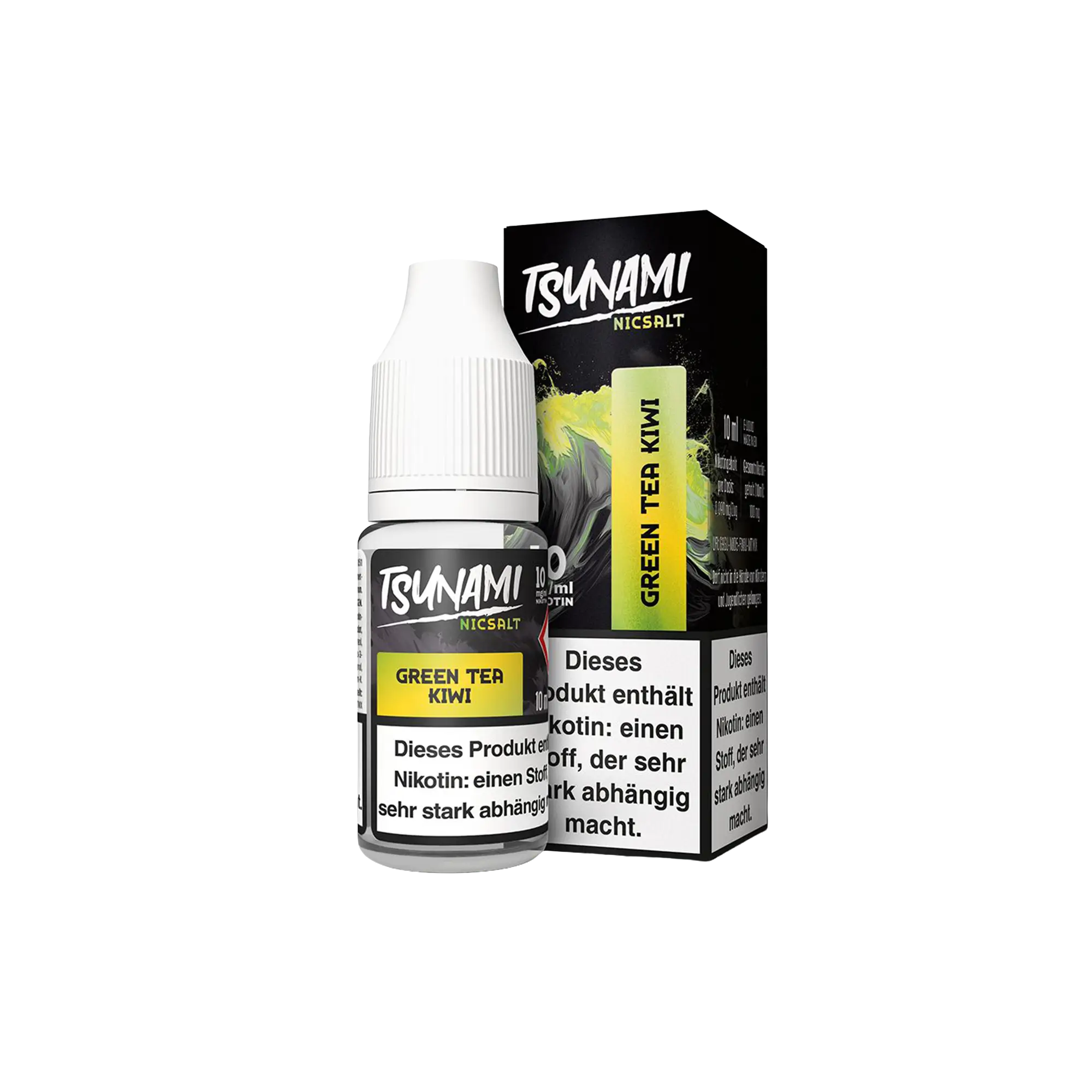 Tsunami Green Tea Kiwi 10 ml Nikotinsalz Liquid