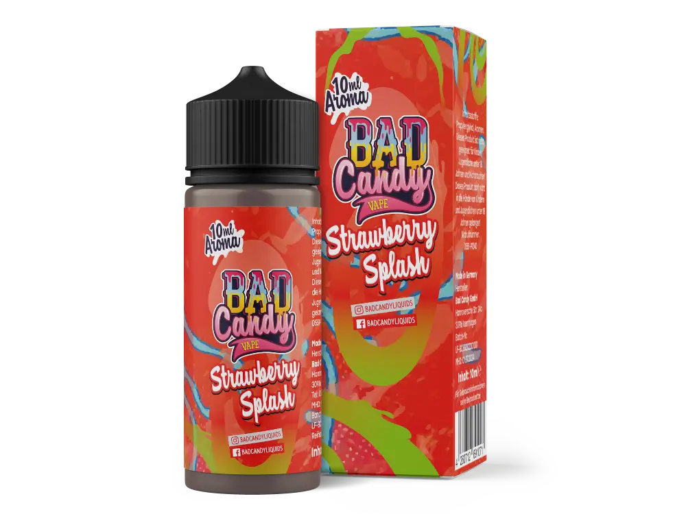 Bad Candy Strawberry Splash 10 ml Aroma