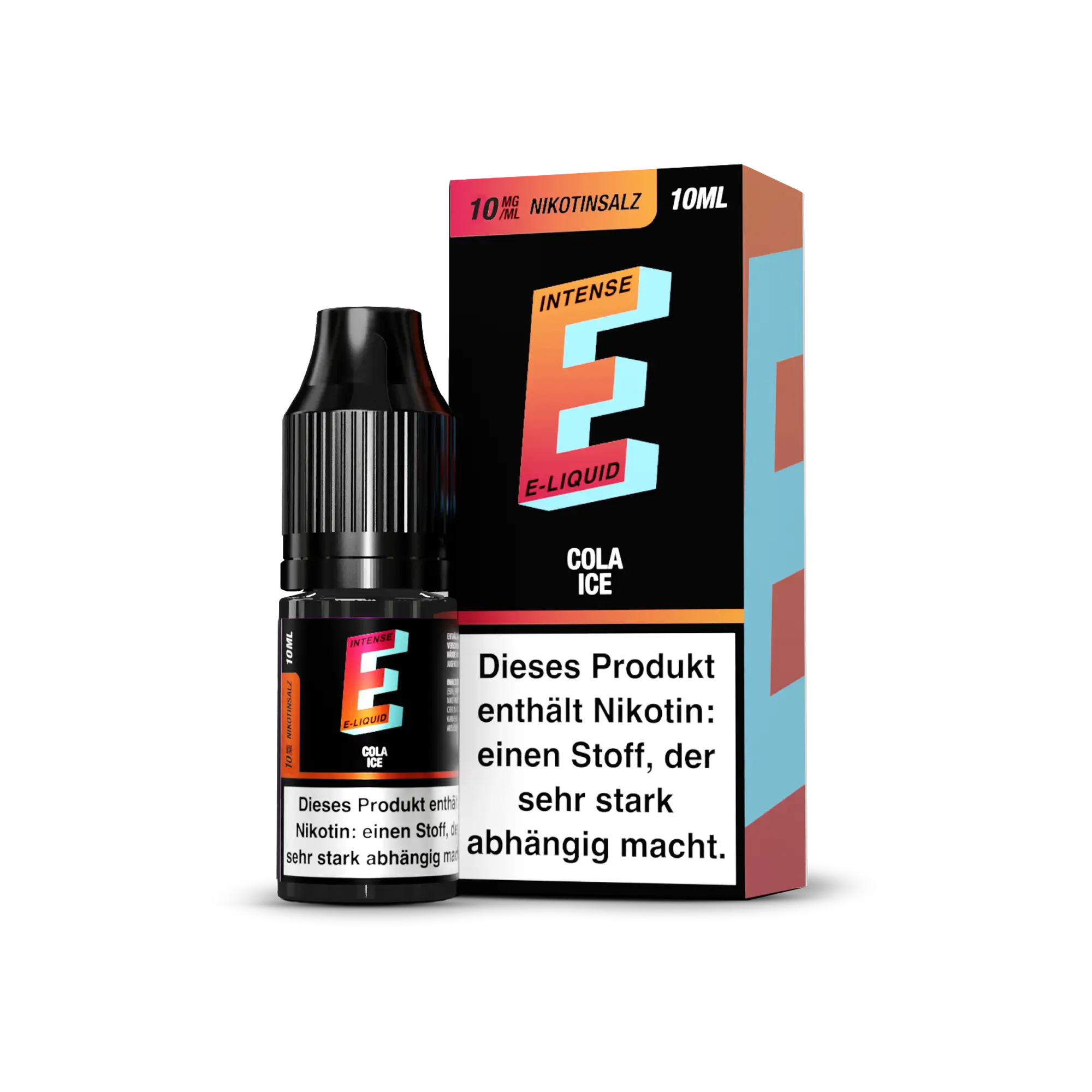 E Intense Cola Ice 10 ml Nikotinsalz Liquid