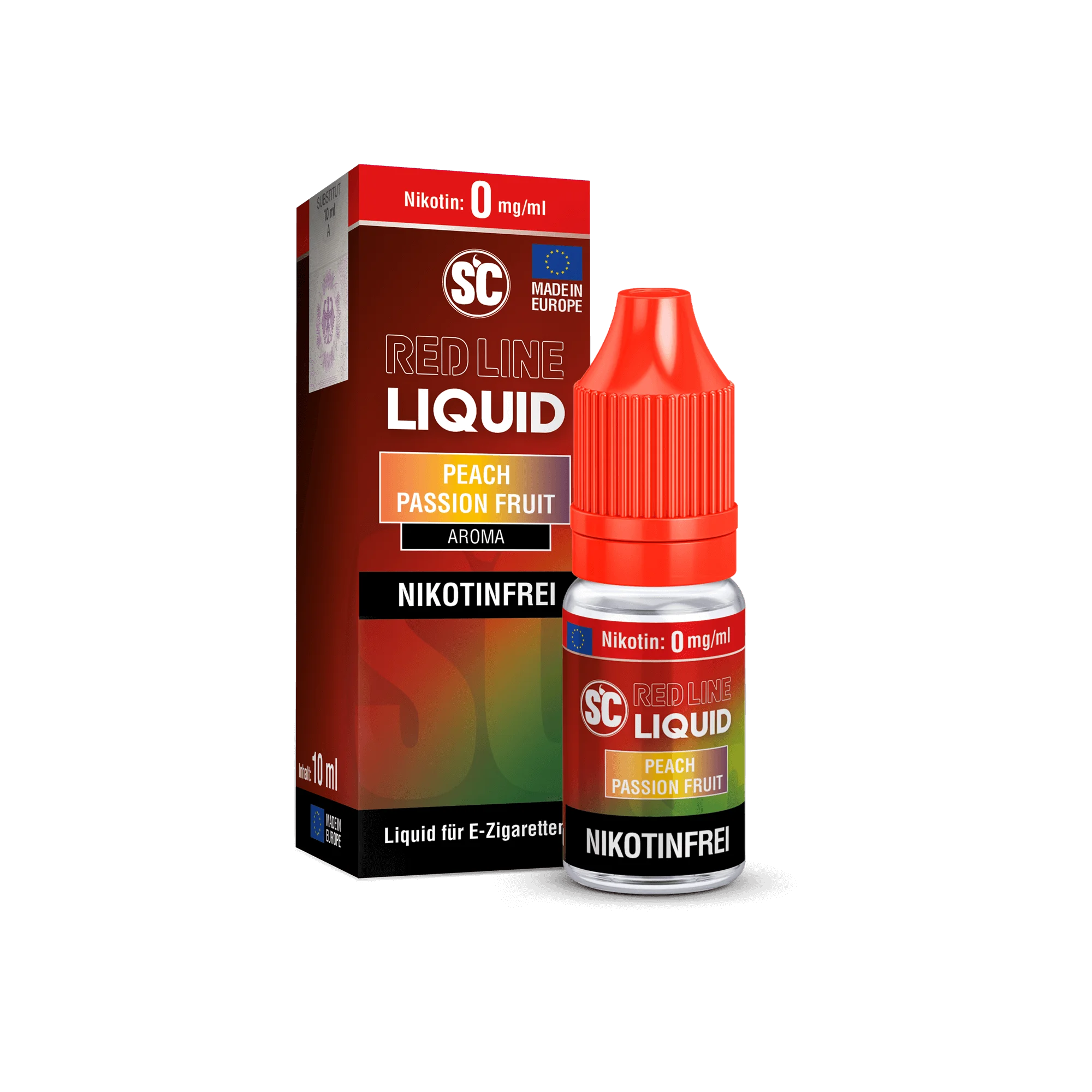SC Red Line Peach Passion Fruit V2 10 ml Nikotinsalz Liquid