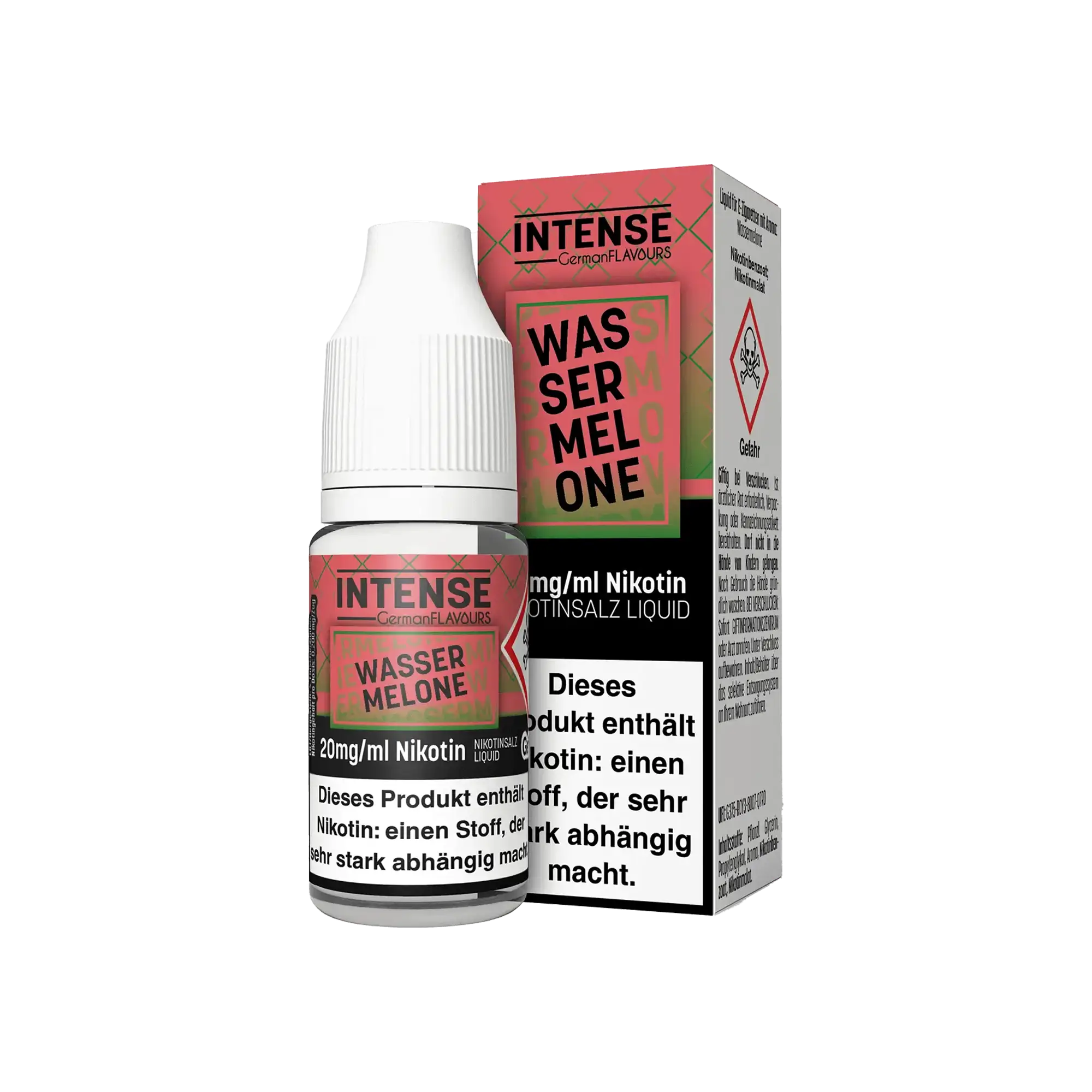 Intense Wassermelone 10 ml Nikotinsalz Liquid