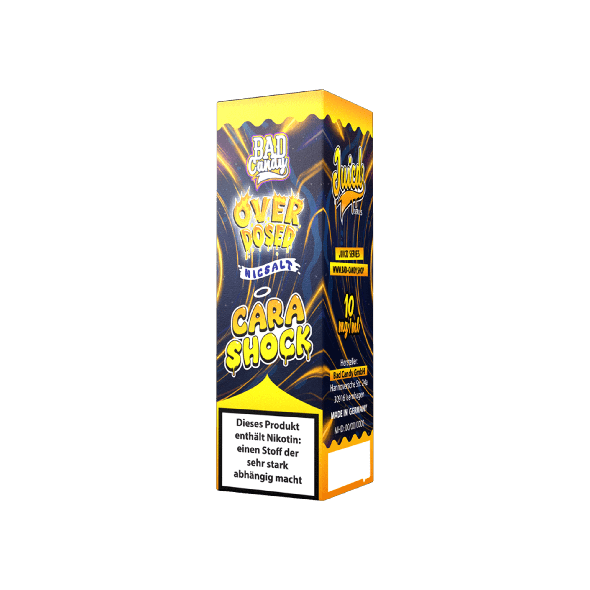 Bad Candy Juicd Cara Shock 10 ml NicSalt Liquid 10 mg