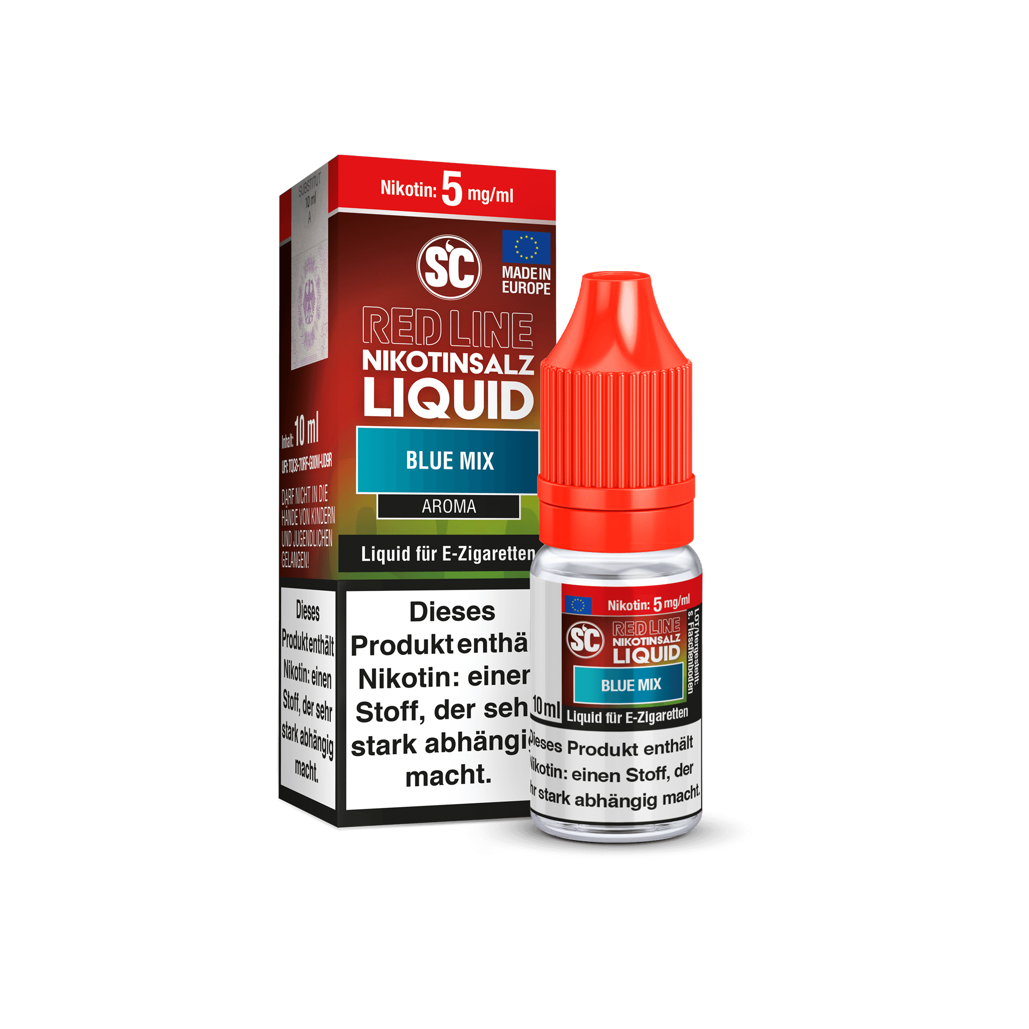 SC Red Line Blue Mix 10 ml NicSalt Liquid