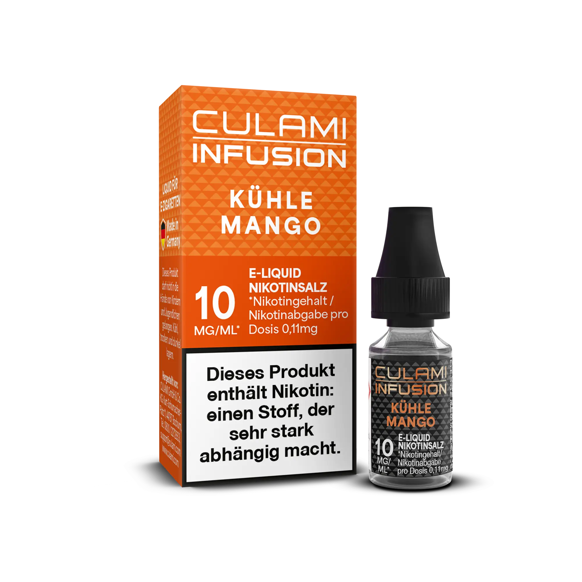 Culami Infusion Kühle Mango 10 ml Nikotinsalz Liquid