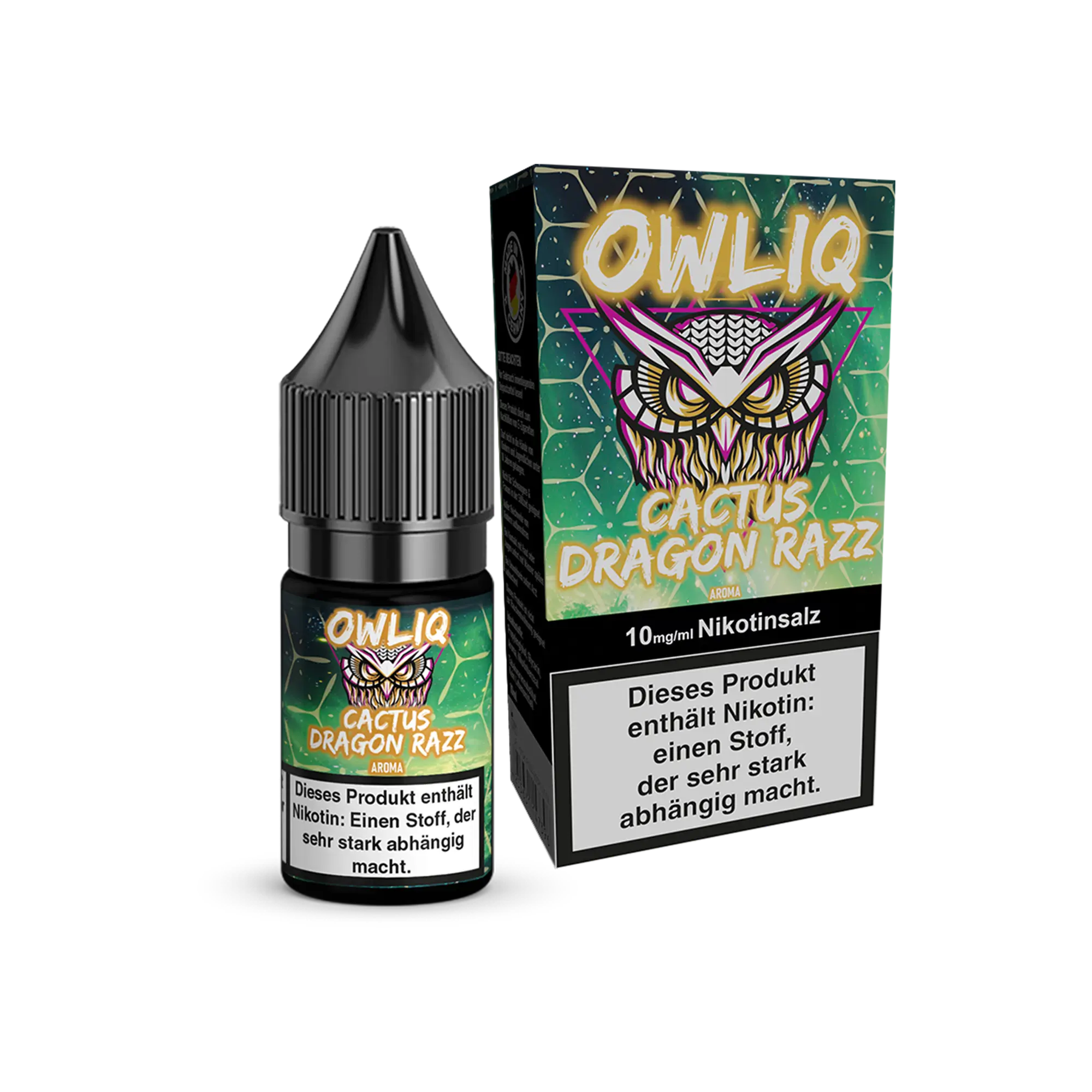 Owliq Cactus Dragon Razz 10 ml Nikotinsalz Liquid