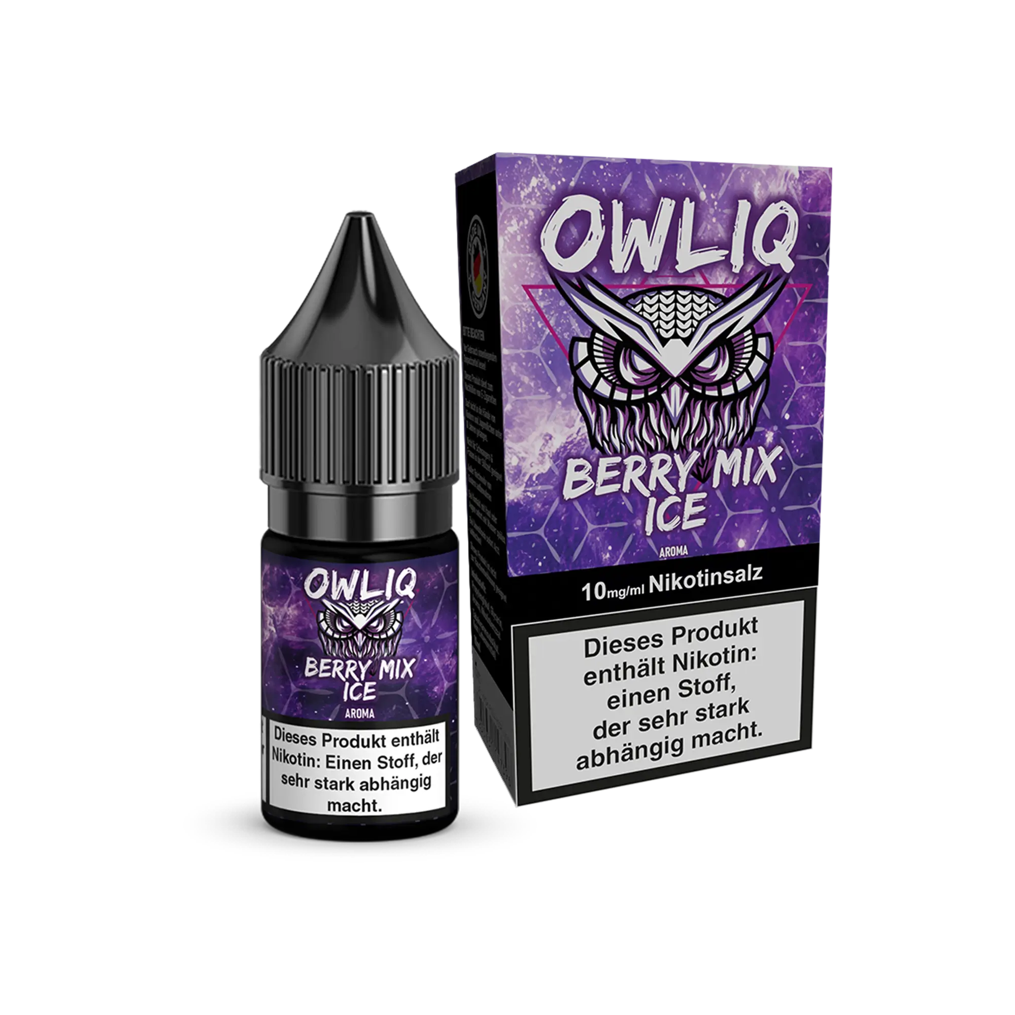 Owliq Berry Mix Ice 10 ml Nikotinsalz Liquid