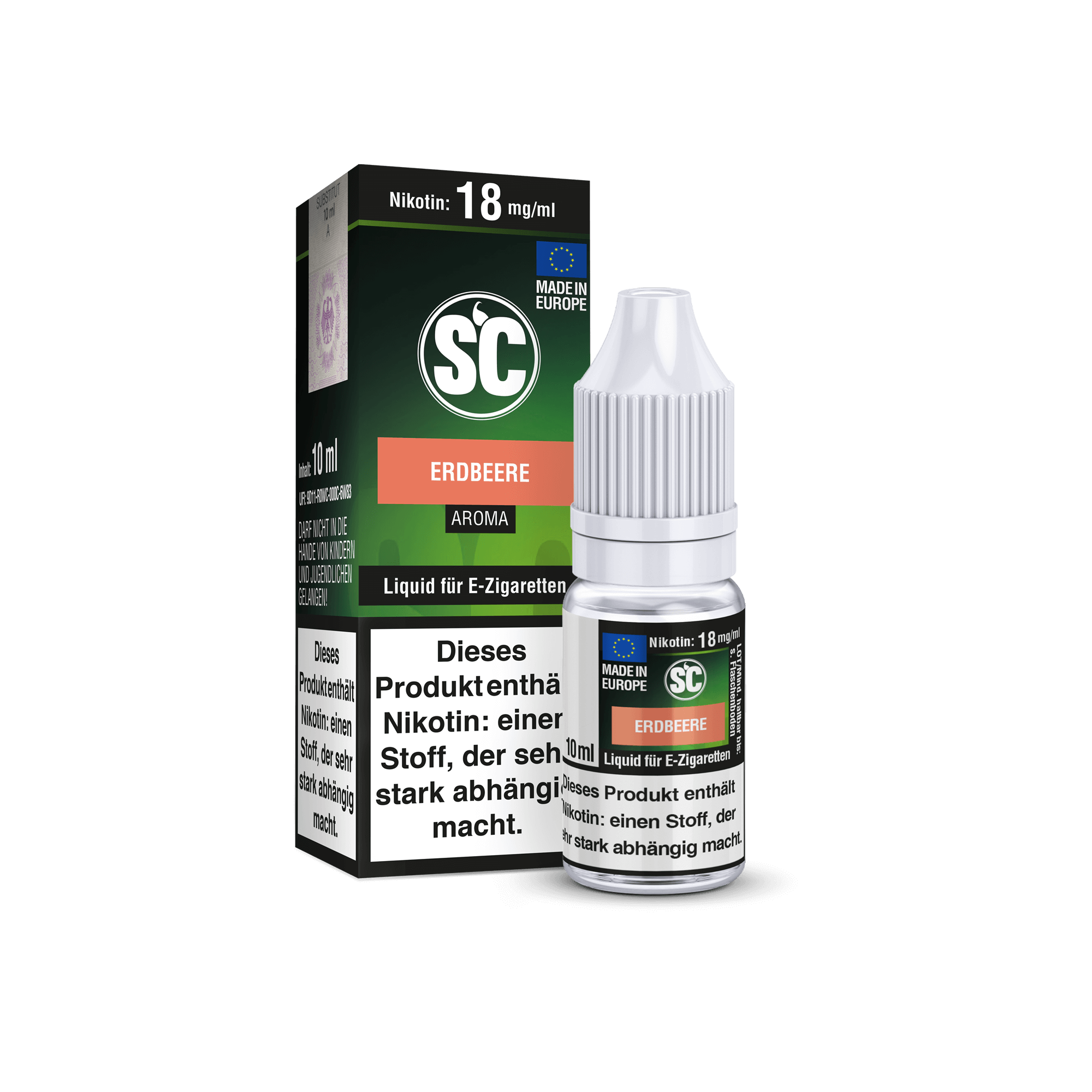 SC Erdbeere 10 ml Liquid