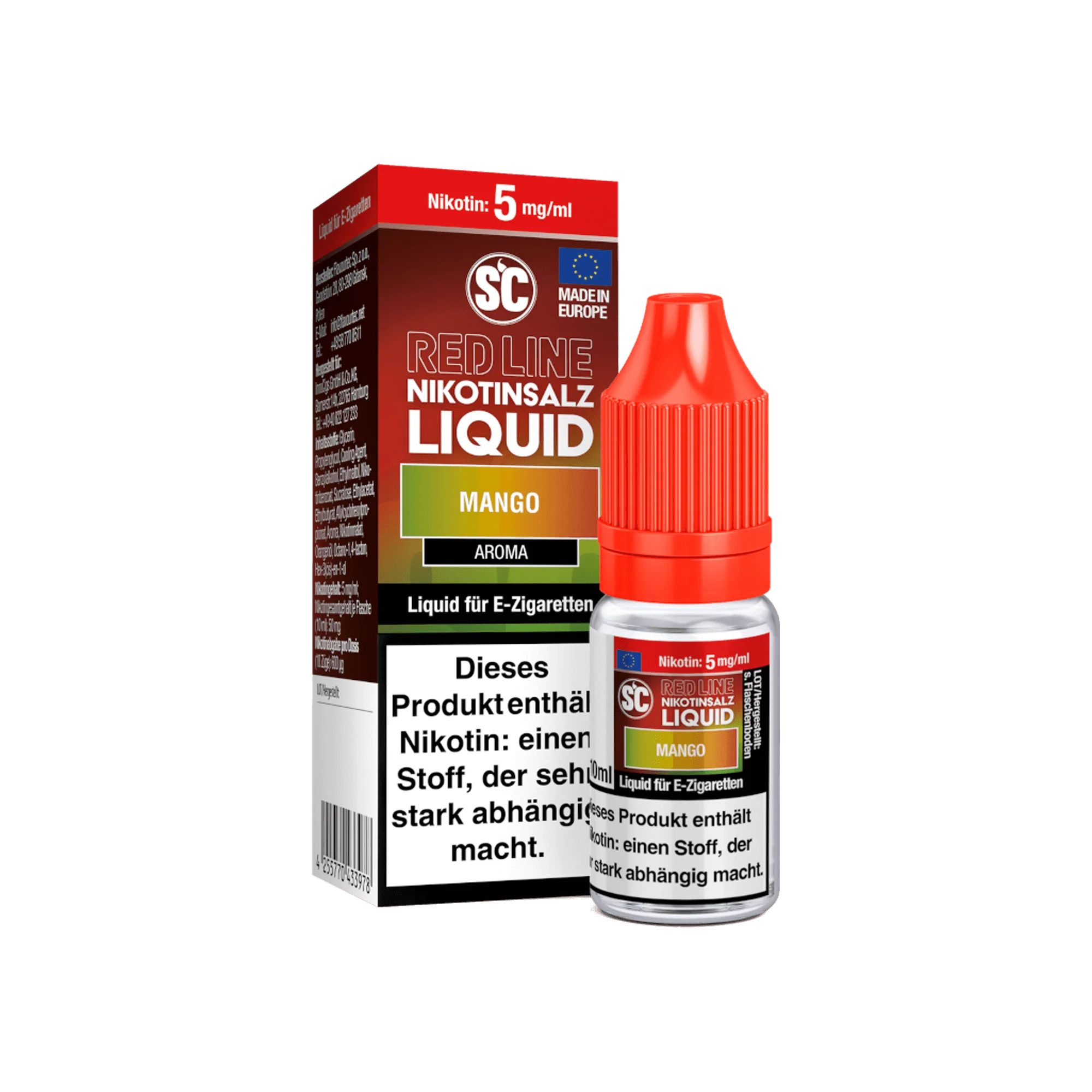 SC Red Line Mango 10 ml Nikotinsalz Liquid
