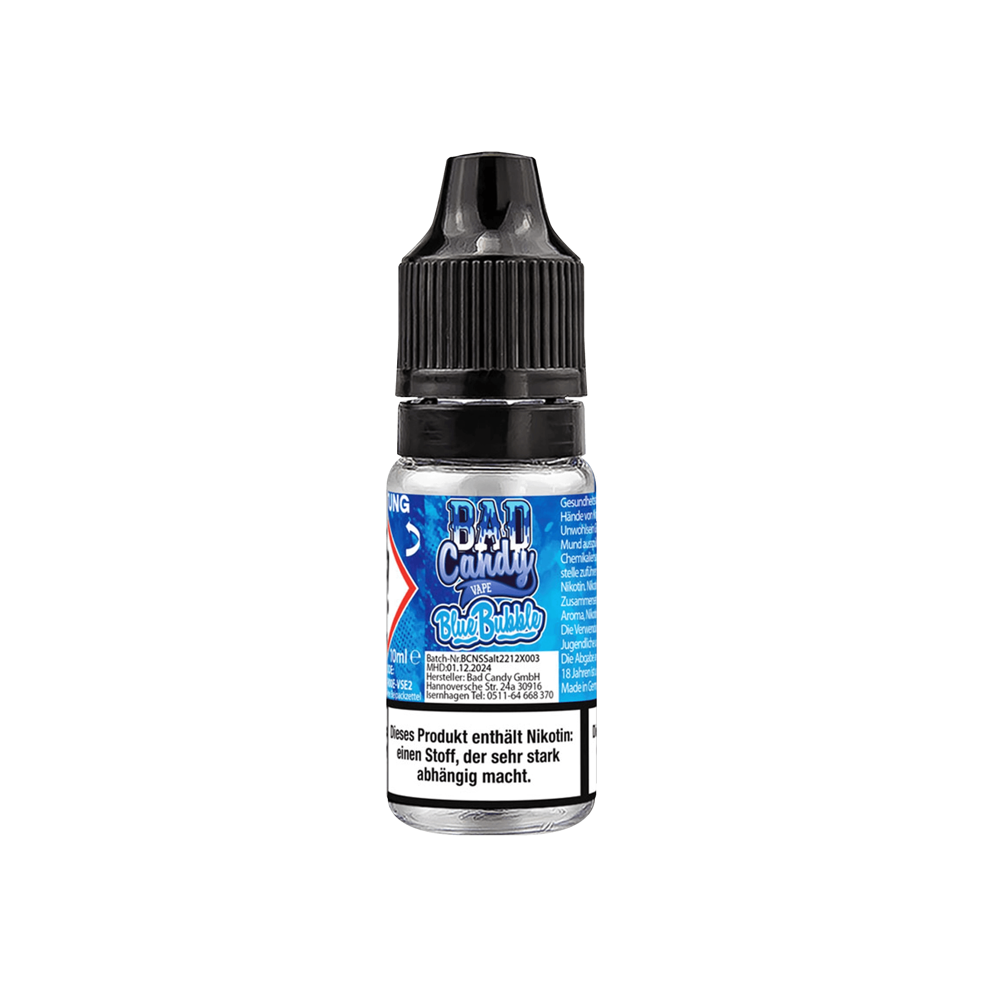 Bad Candy Blue Bubble 10 ml NicSalt Liquid 10 mg