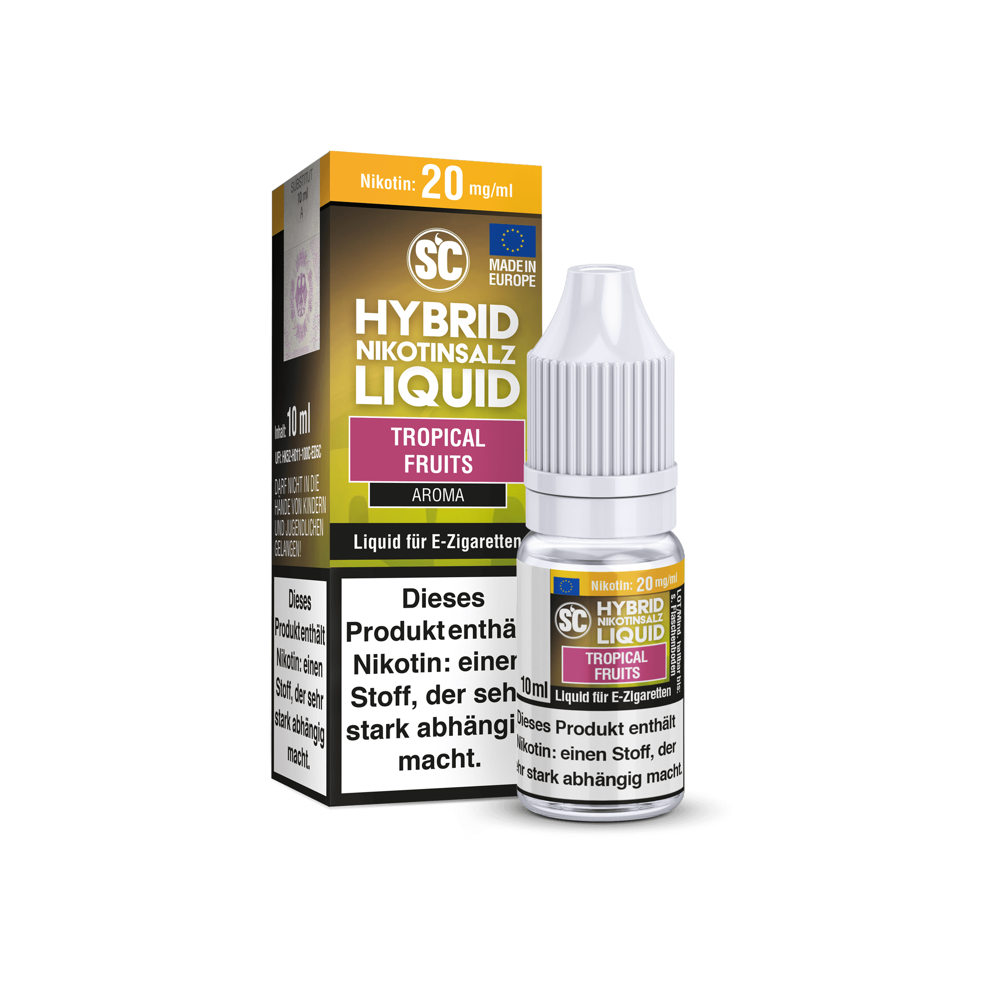 SC Tropical Fruits Hybrid 10 ml NicSalt Liquid