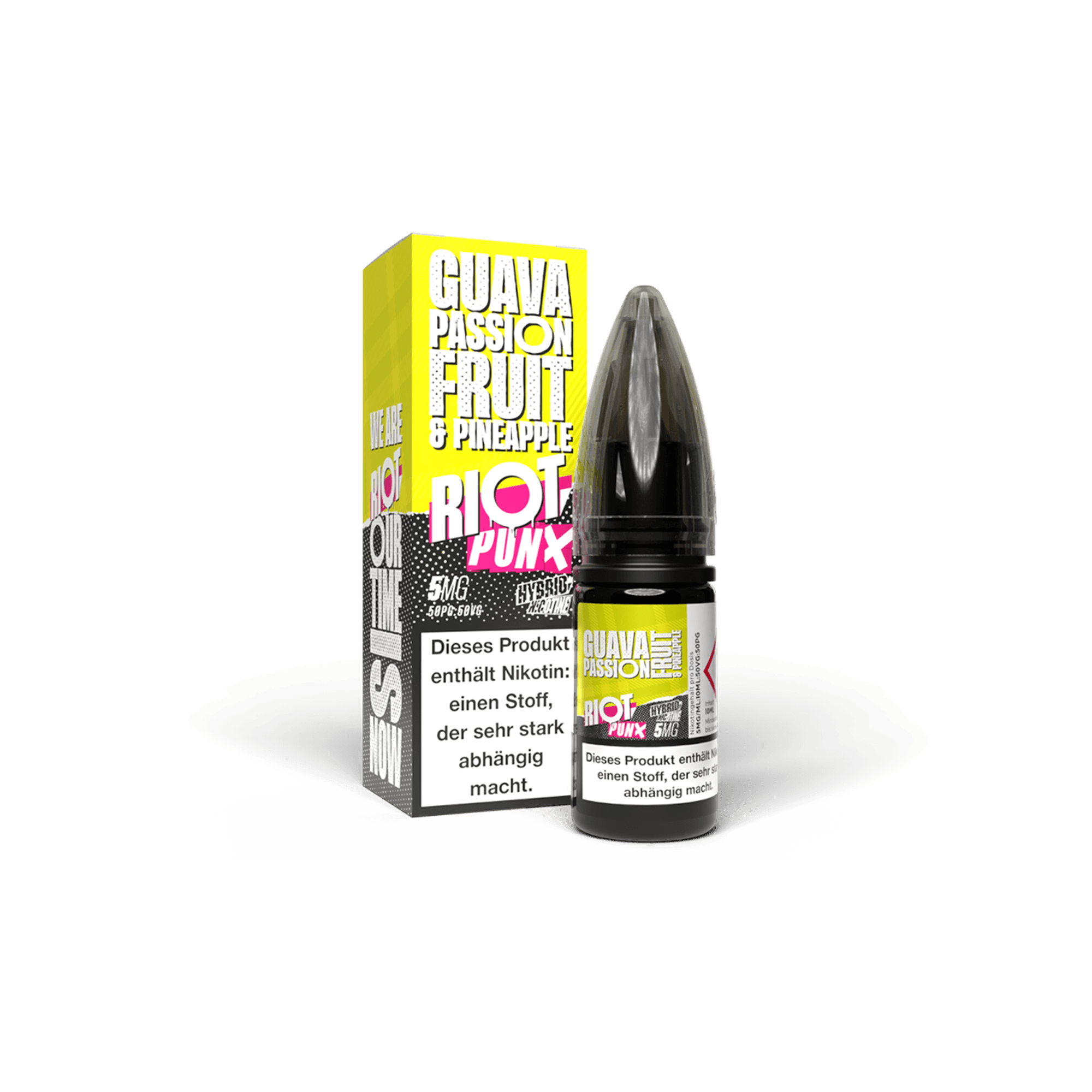 Riot Squad Punx Guava Passionfruit & Pineapple 10 ml Hybrid NicSalt Liquid