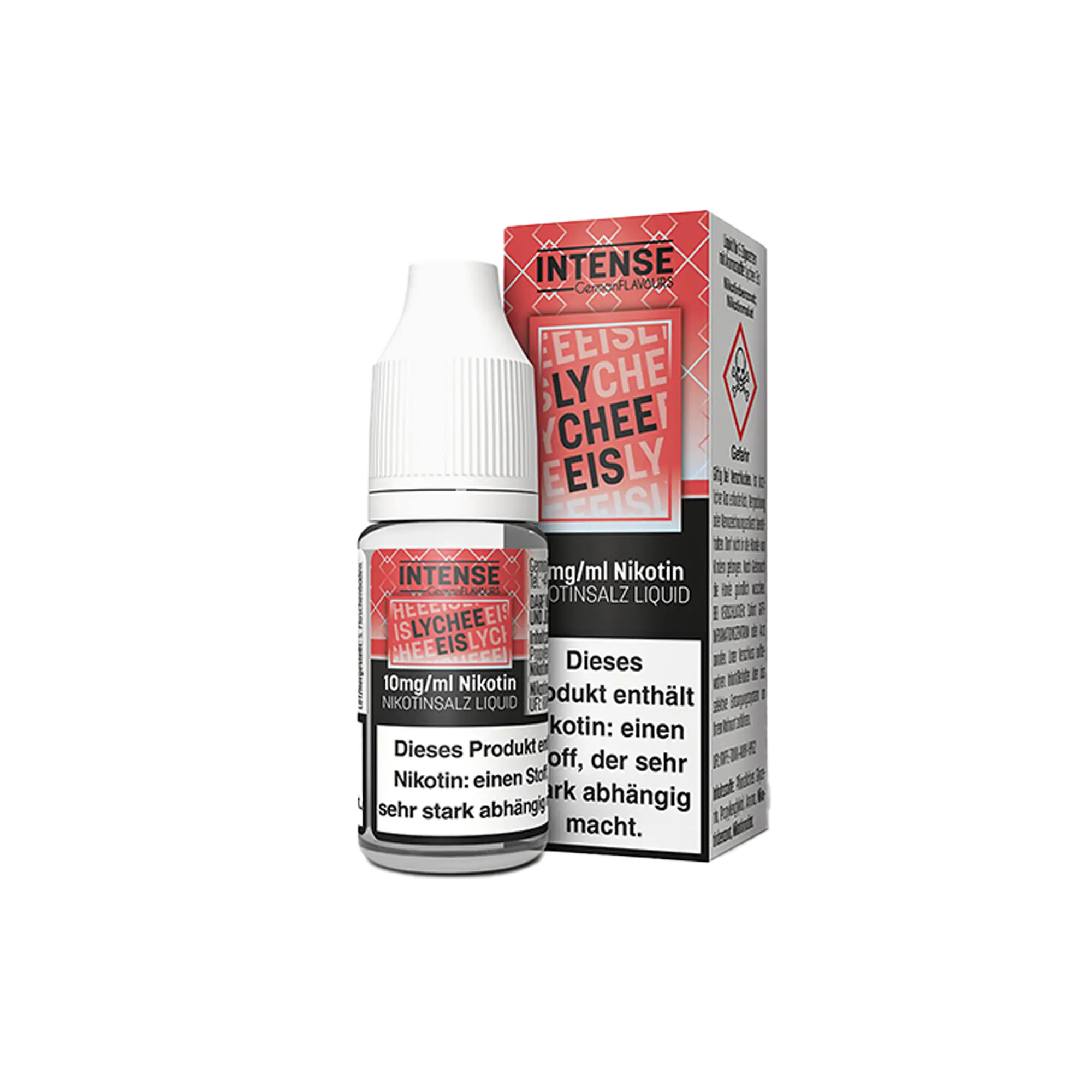 Intense Lychee Eis 10 ml Nikotinsalz Liquid