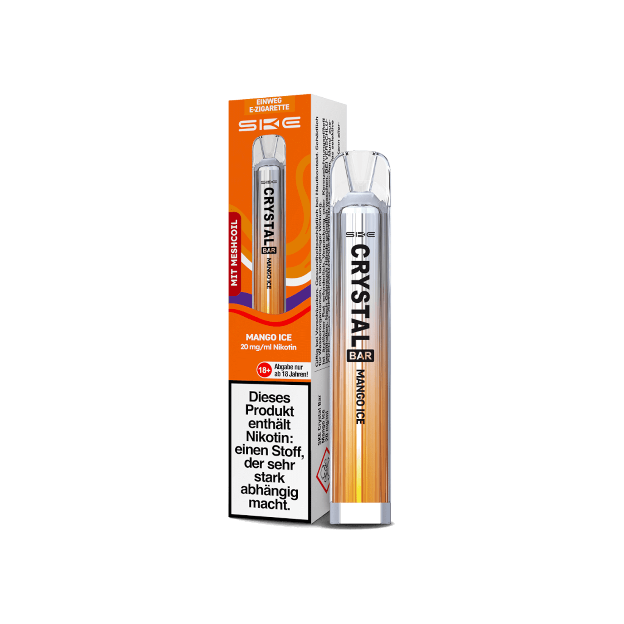 SKE Crystal Bar Mango Ice 20 mg