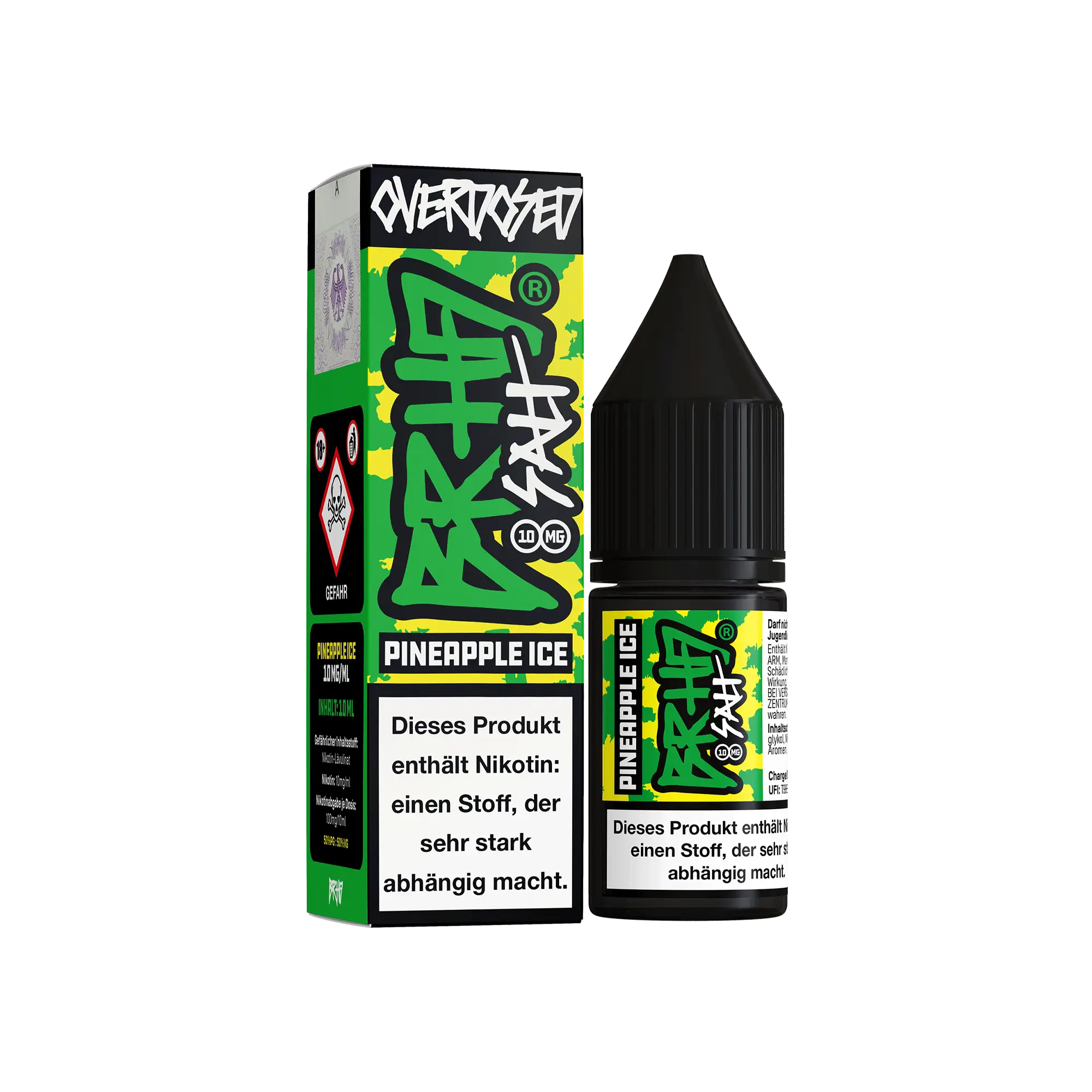 BRHD Electric Punch Pineapple Ice 10 ml Nikotinsalz Liquid