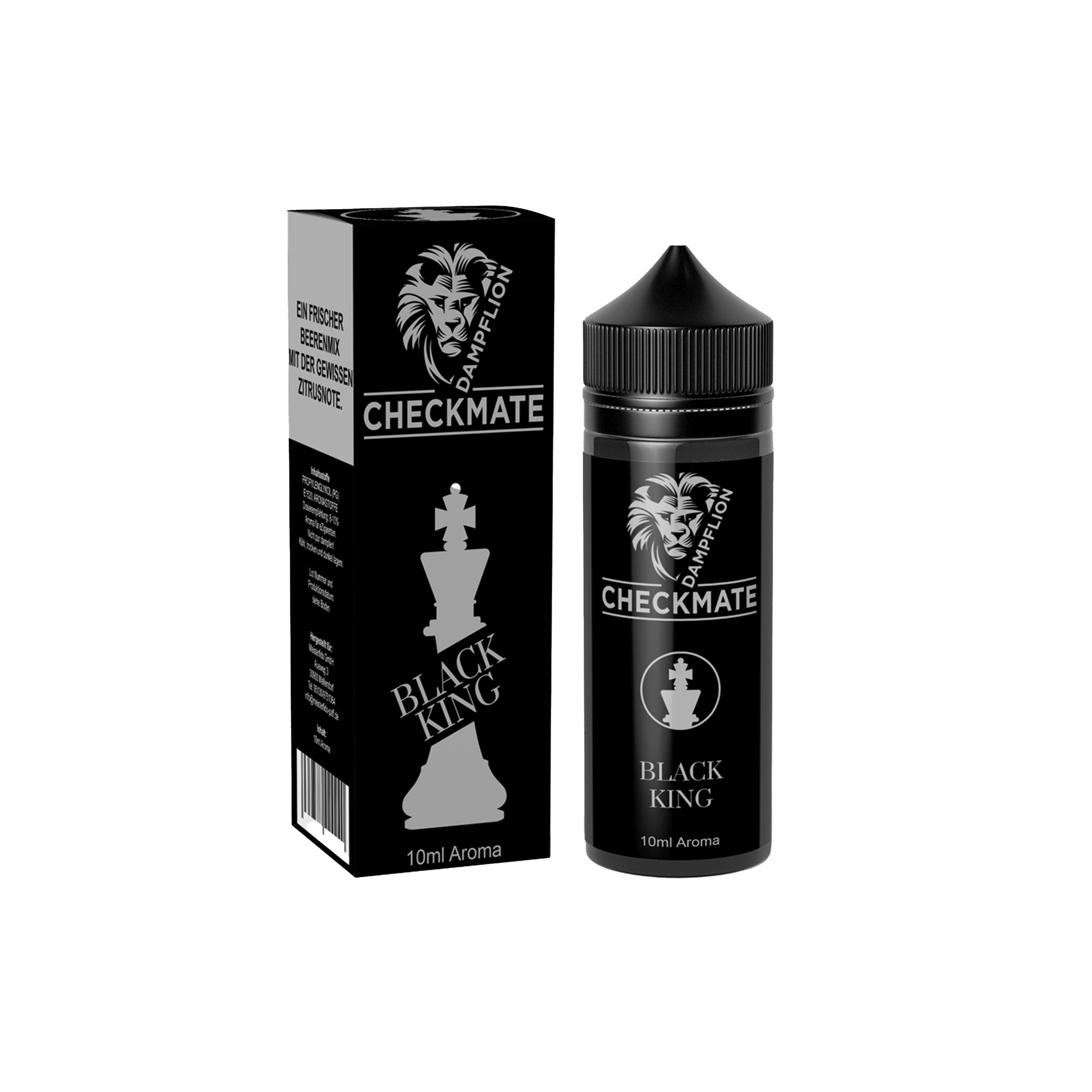 Dampflion Checkmate Black King 10 ml Aroma