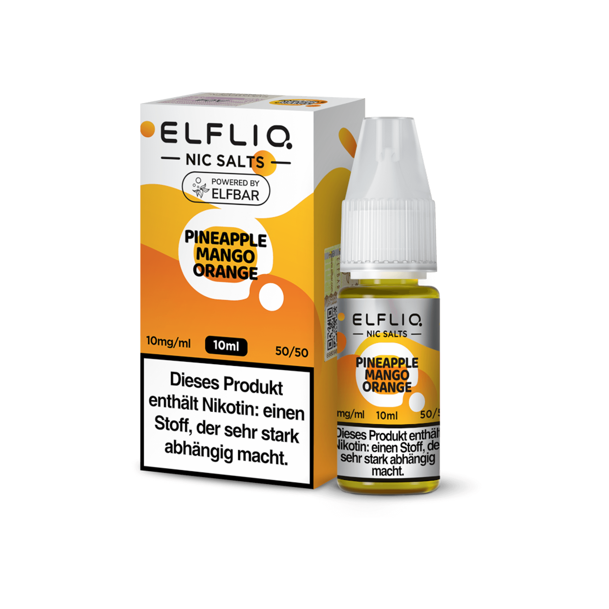 Elfliq Pineapple Mango Orange 10 ml NicSalt Liquid