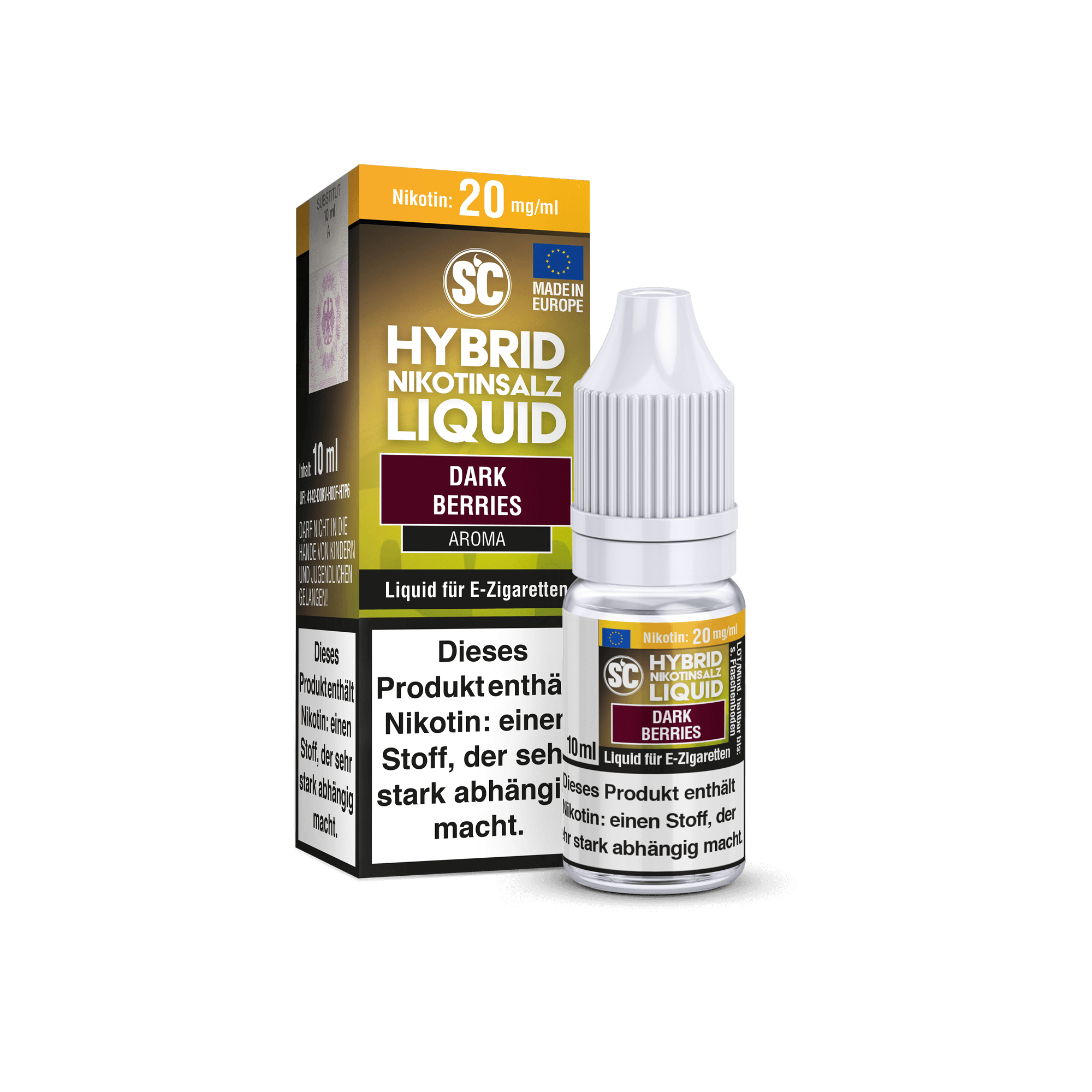 SC Dark Berries Hybrid 10 ml NicSalt Liquid
