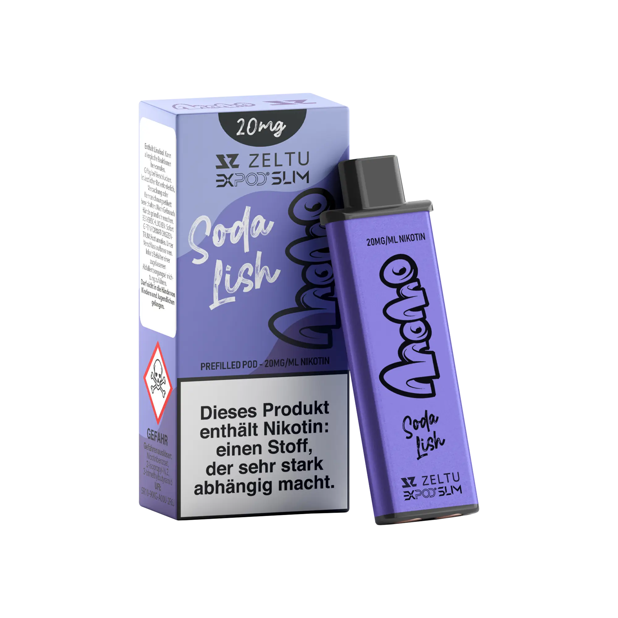 Exvape Expod Slim Momo Soda Lish 2 ml Prefilled Pod