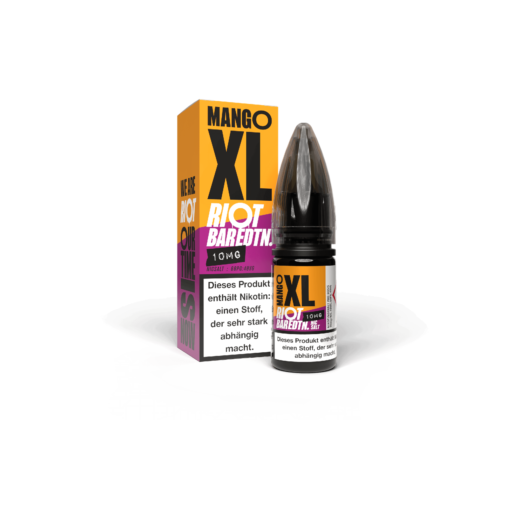 Riot Squad Bar Edtn Mango XL 10 ml NicSalt Liquid