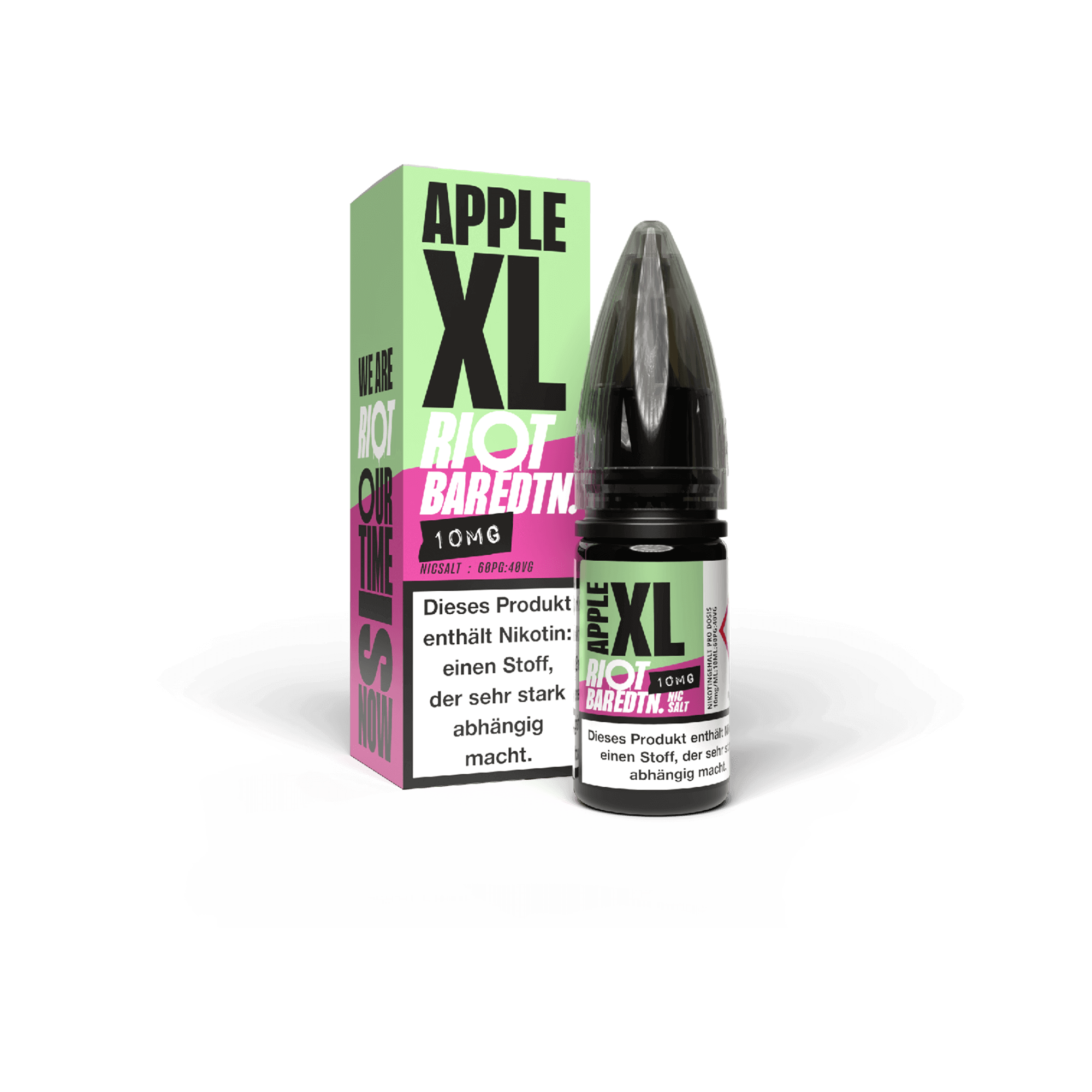Riot Squad Bar Edtn Apple XL 10 ml NicSalt Liquid