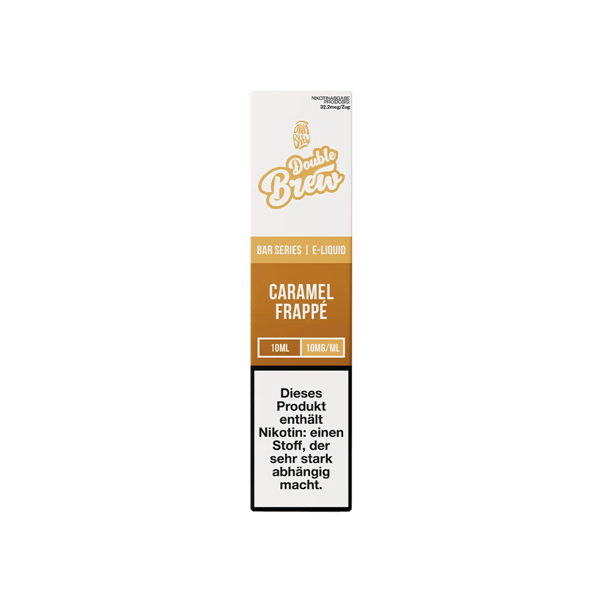 Double Brew Caramel Frappe 10 ml Nikotinsalz Liquid