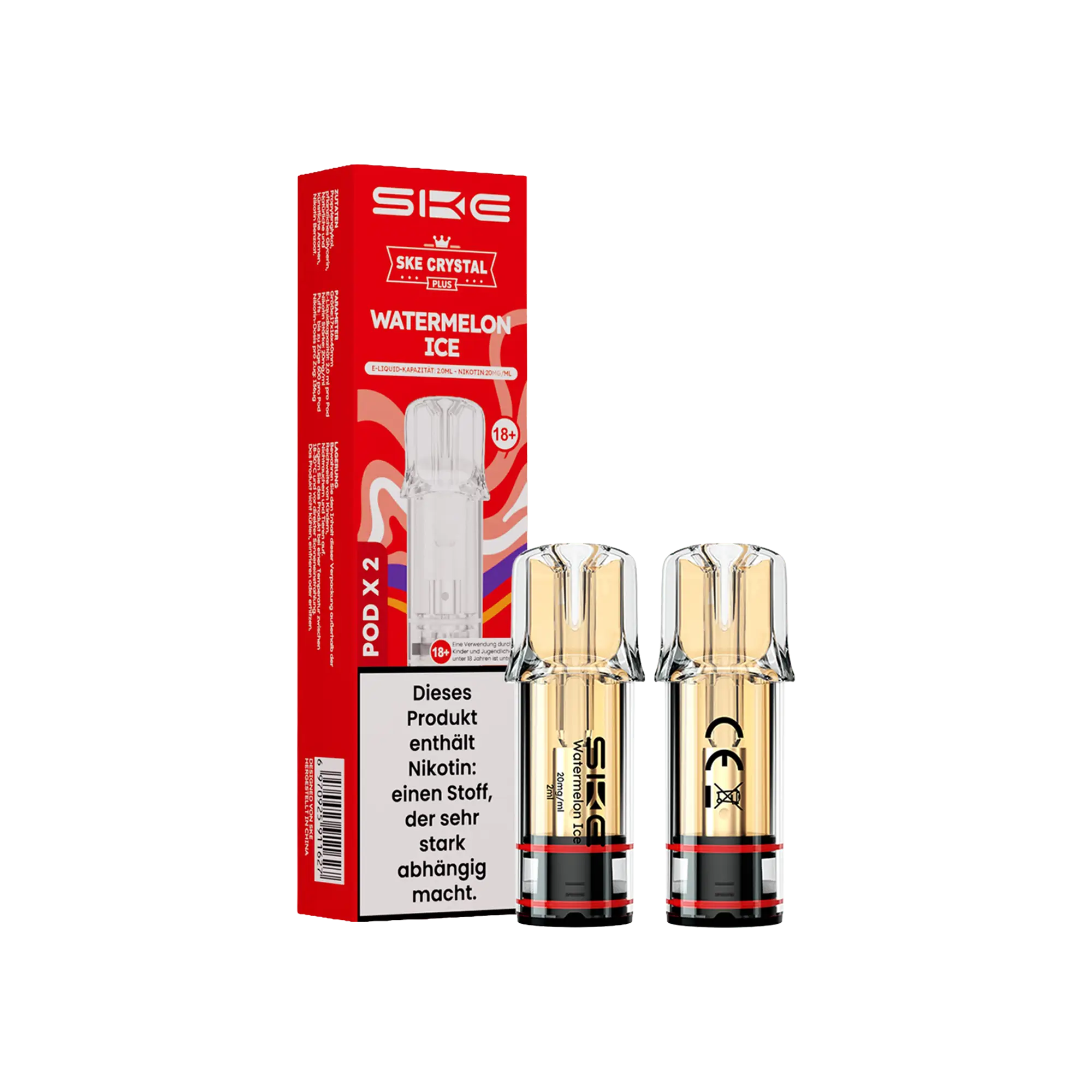 SKE Crystal Plus Pods Watermelon Ice 20 mg