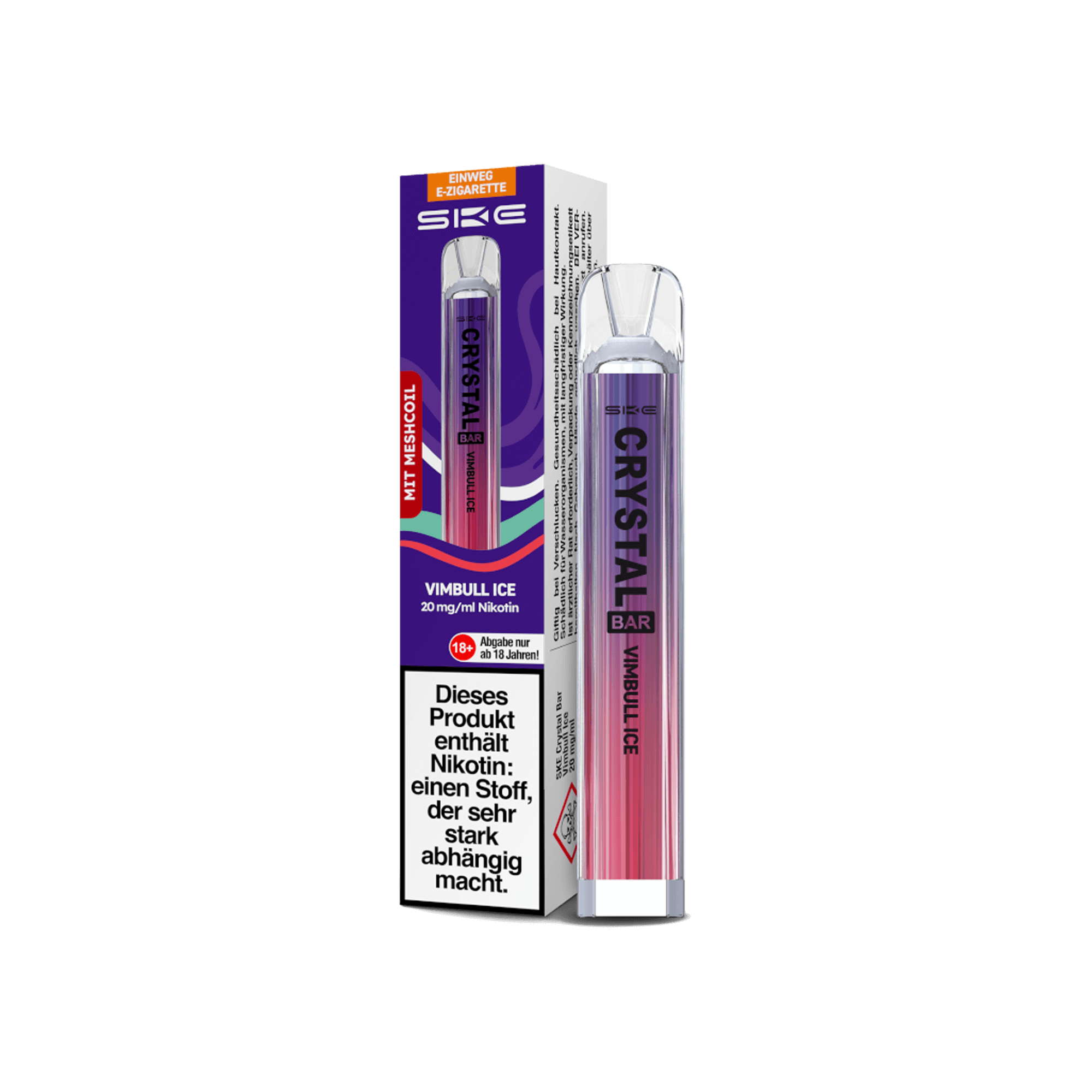 SKE Crystal Bar Vimbull Ice 20 mg