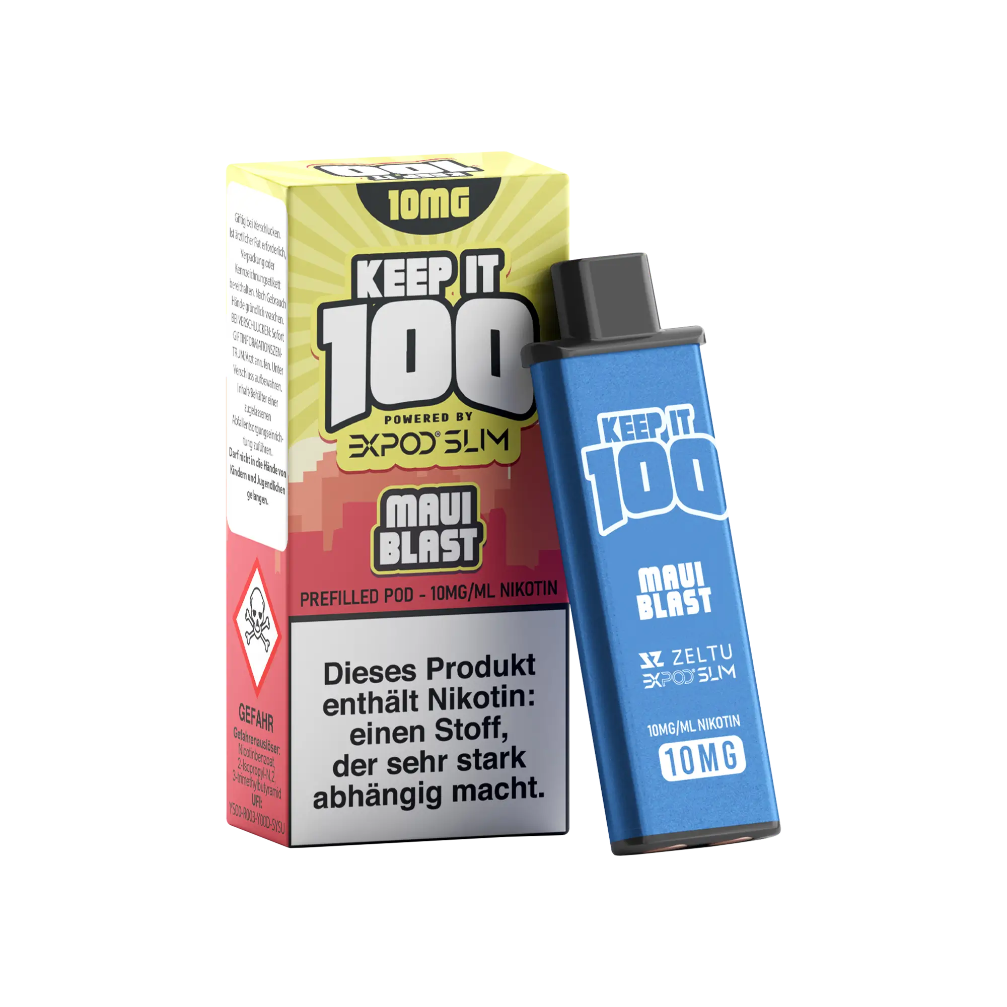 Exvape Expod Slim Keep it 100 Maui Blast 2 ml Prefilled Pod