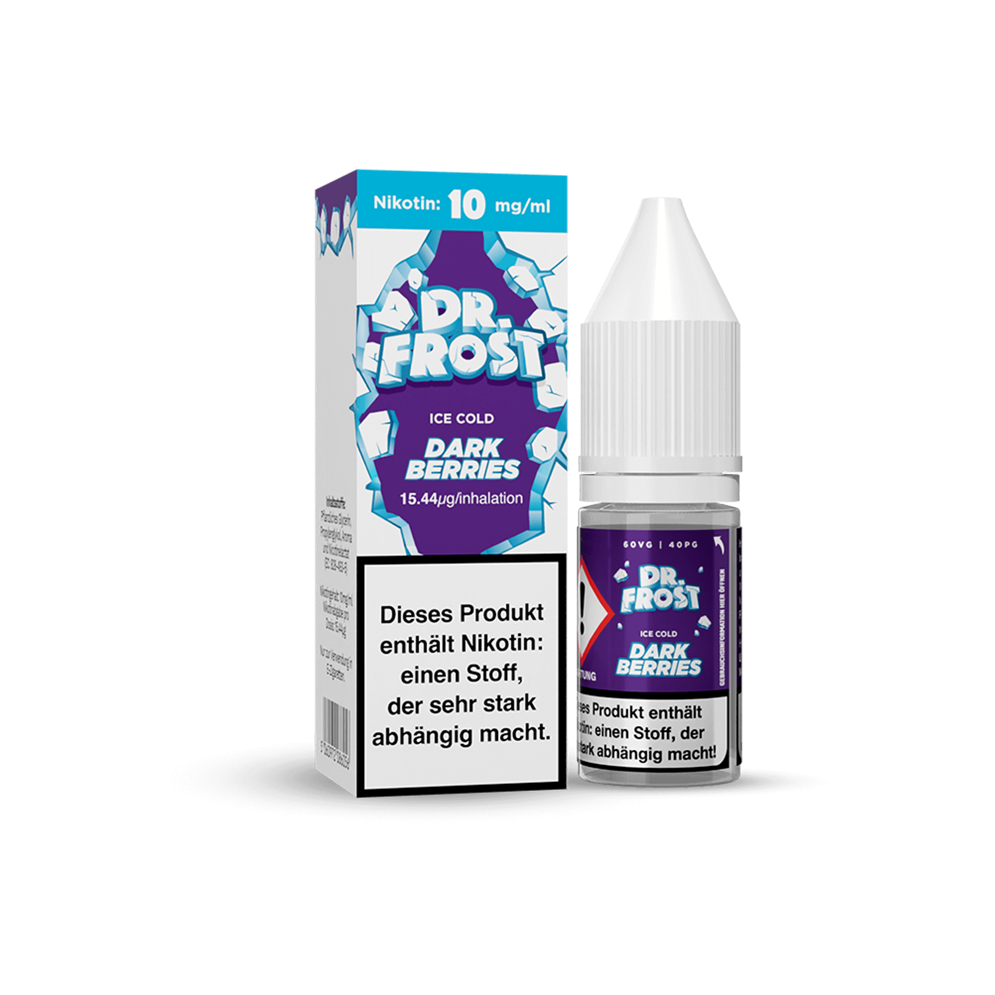Dr. Frost Ice Cold Dark Berries 10 ml NicSalt Liquid