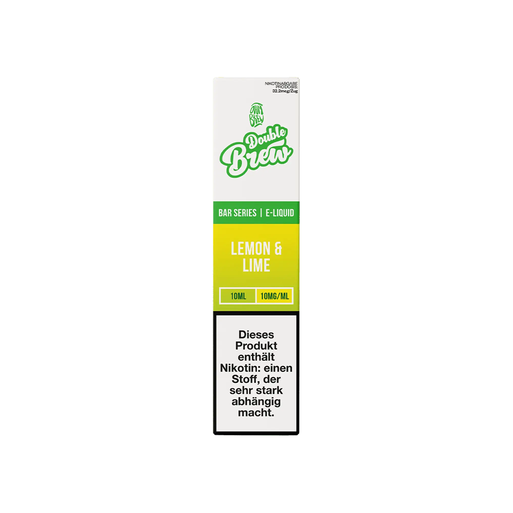 Double Brew Lemon & Lime 10 ml Nikotinsalz Liquid