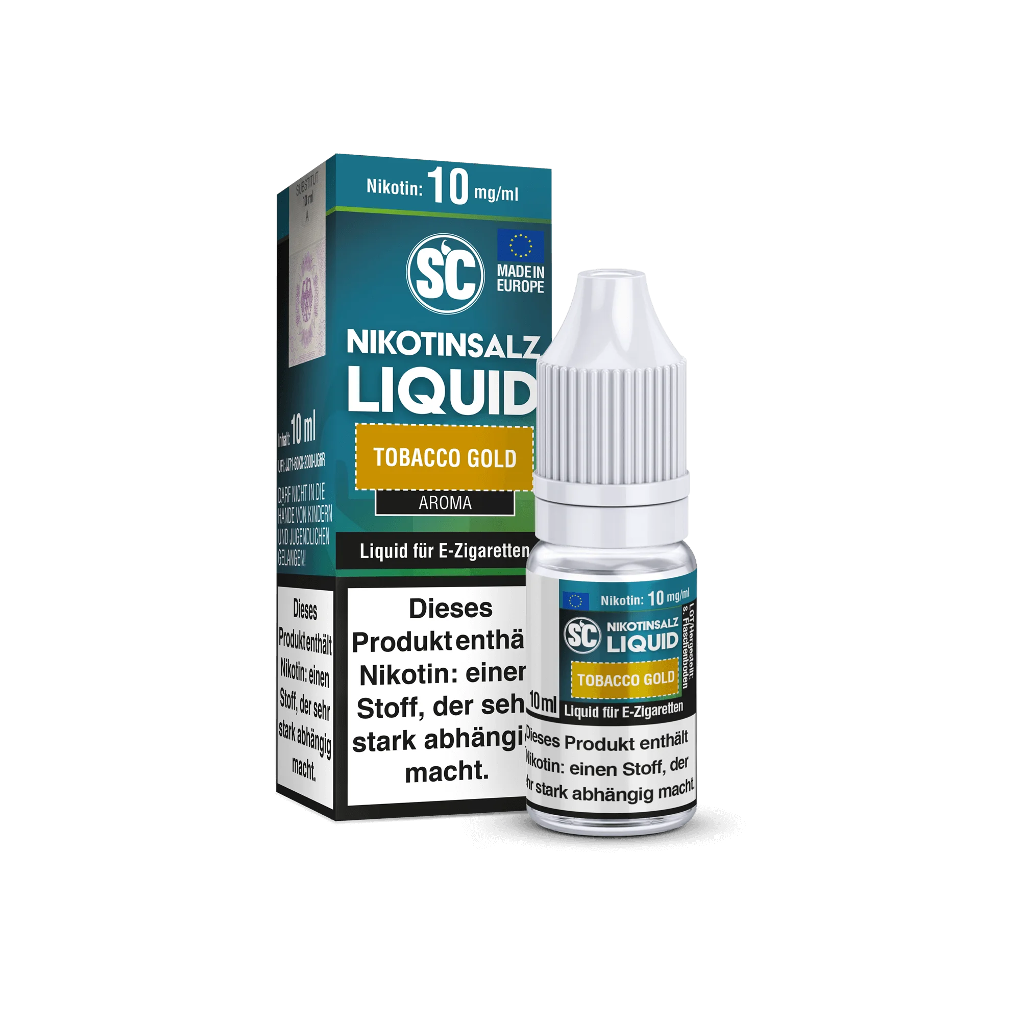 SC Classic Tobacco 10 ml Nikotinsalz Liquid