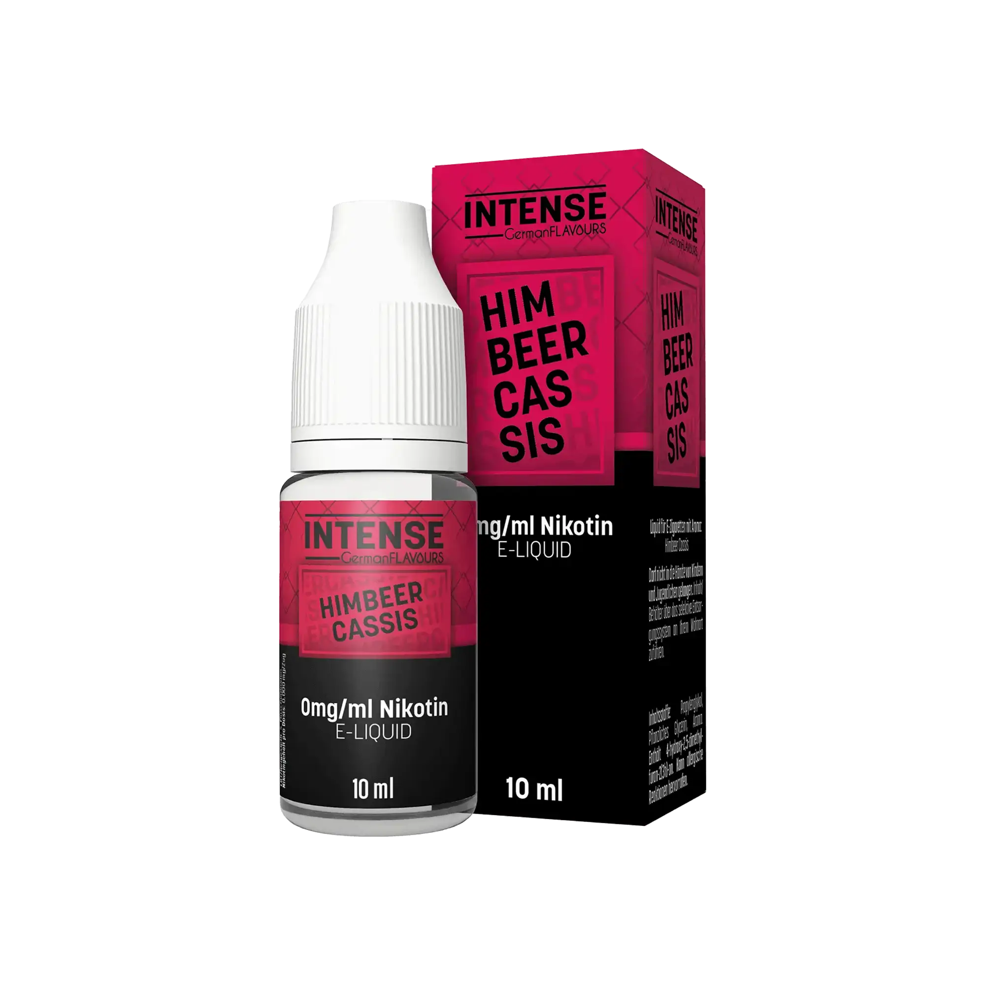 Intense Himbeer Cassis 10 ml Nikotinsalz Liquid